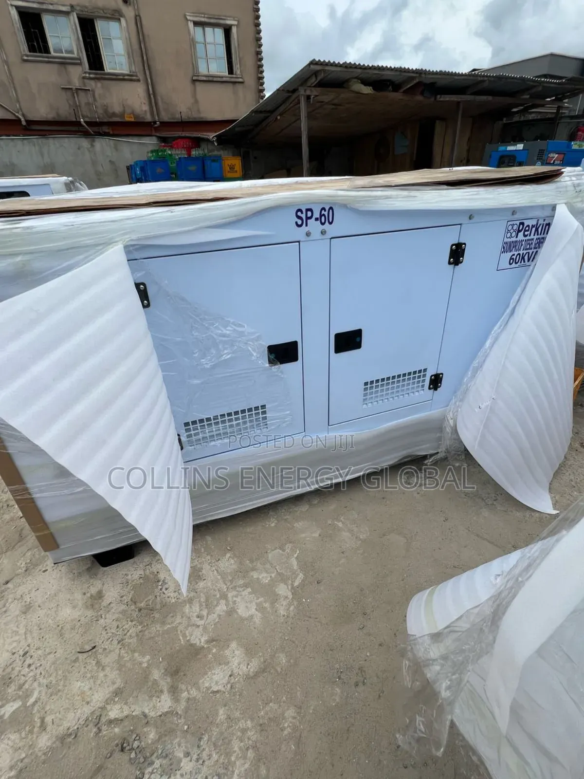 60kva Uk Perkins Soundproof Copper Coil Generator