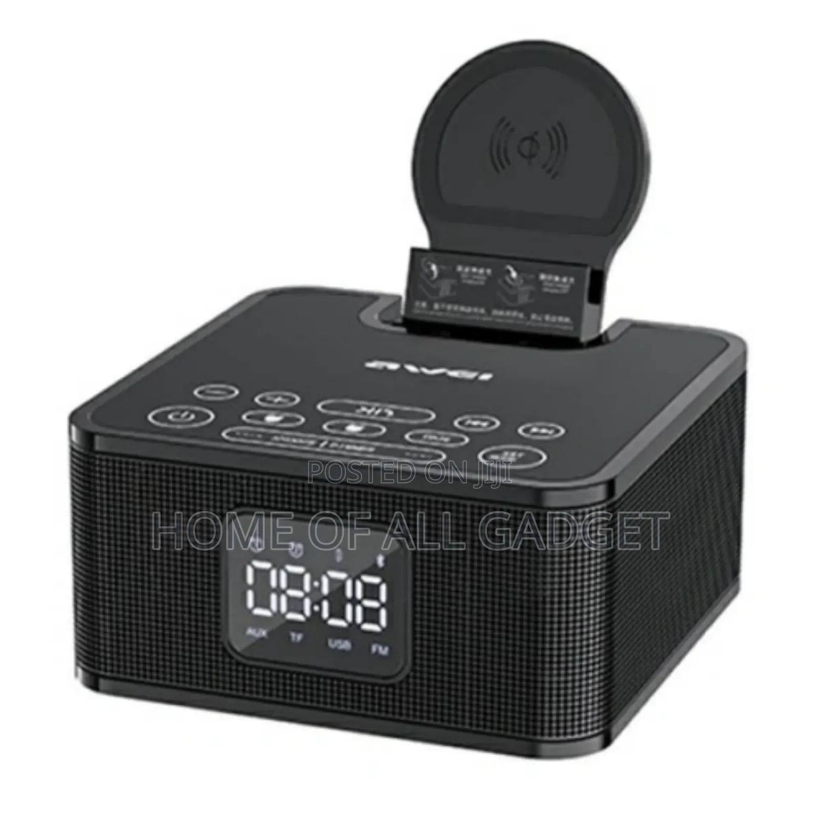 Awei 4in1 Multifunction Wireless Speaker Power Bank Clock