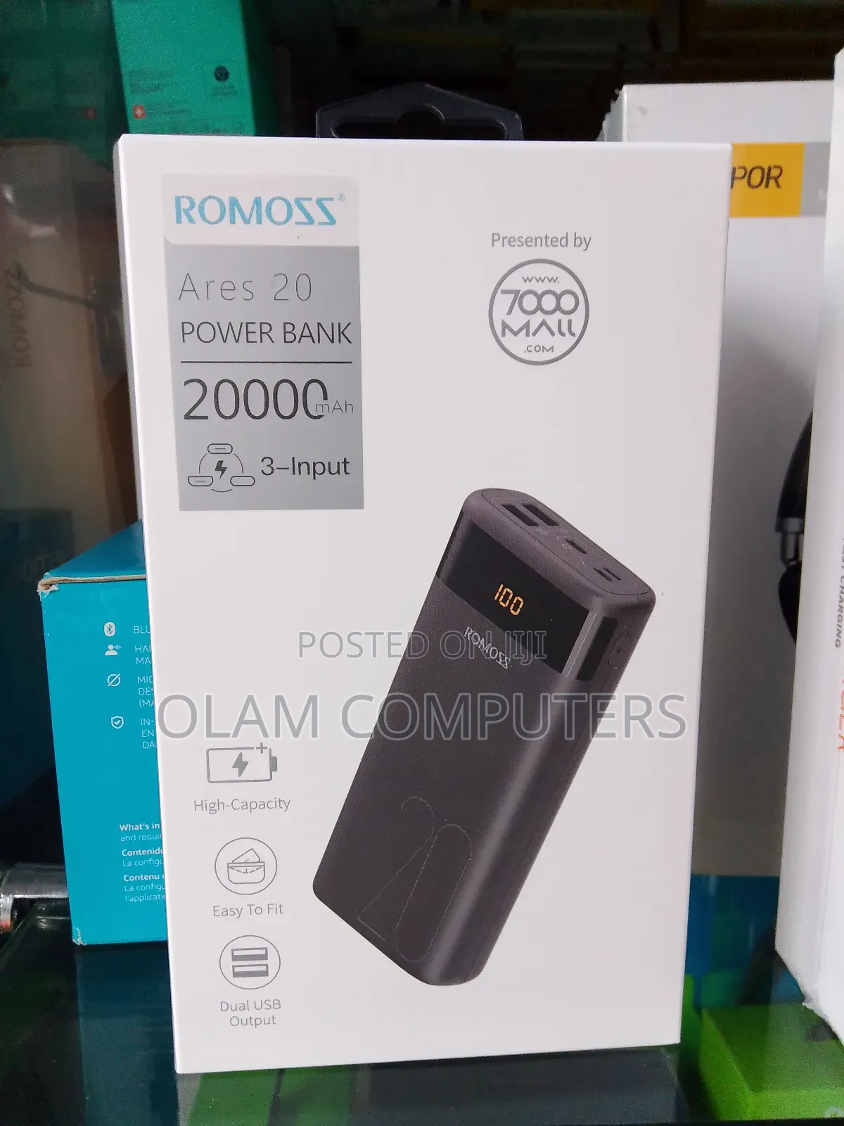 Romoss Ares 20 Power Bank 20000mah