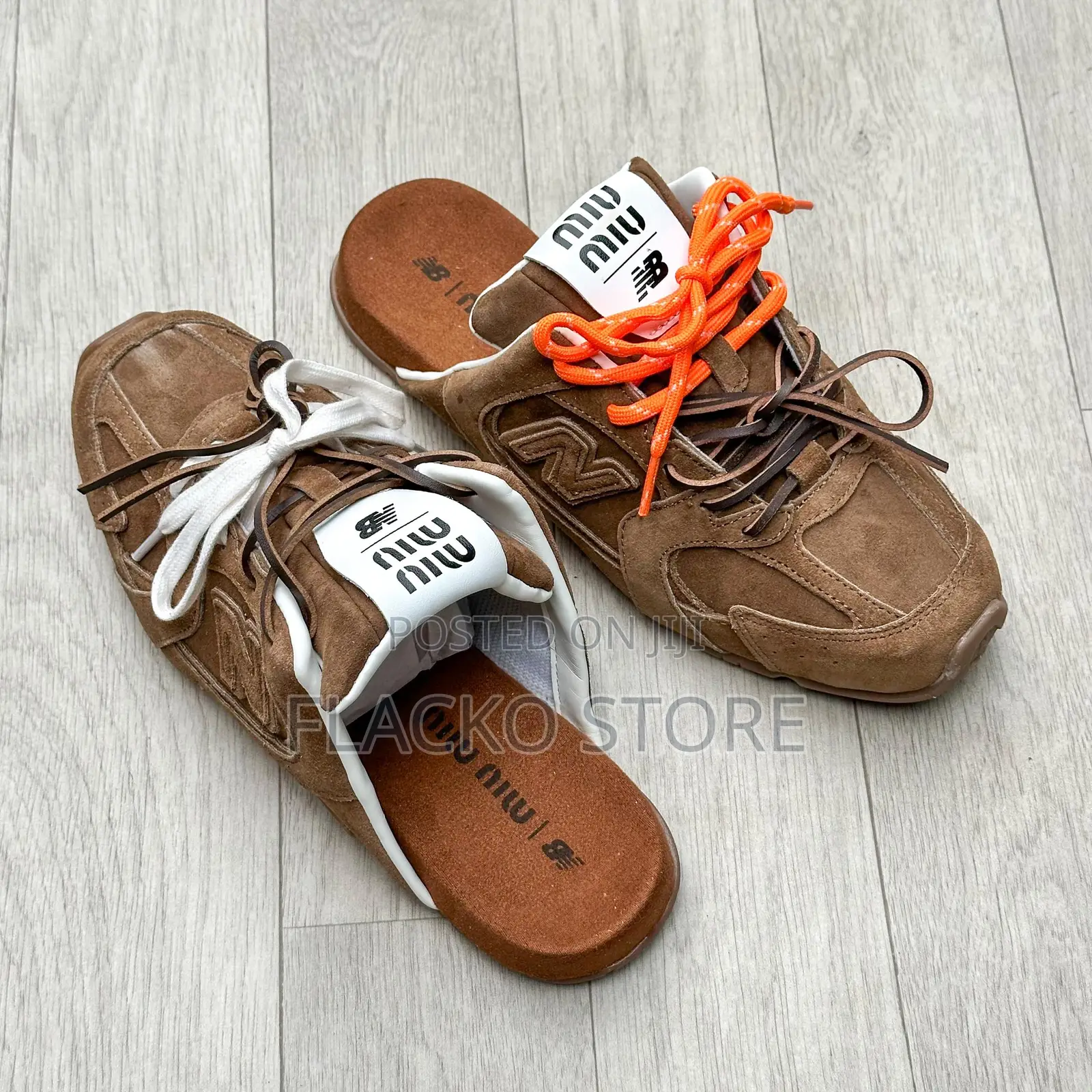 Original Miu Miu X New Balance 530 Mules