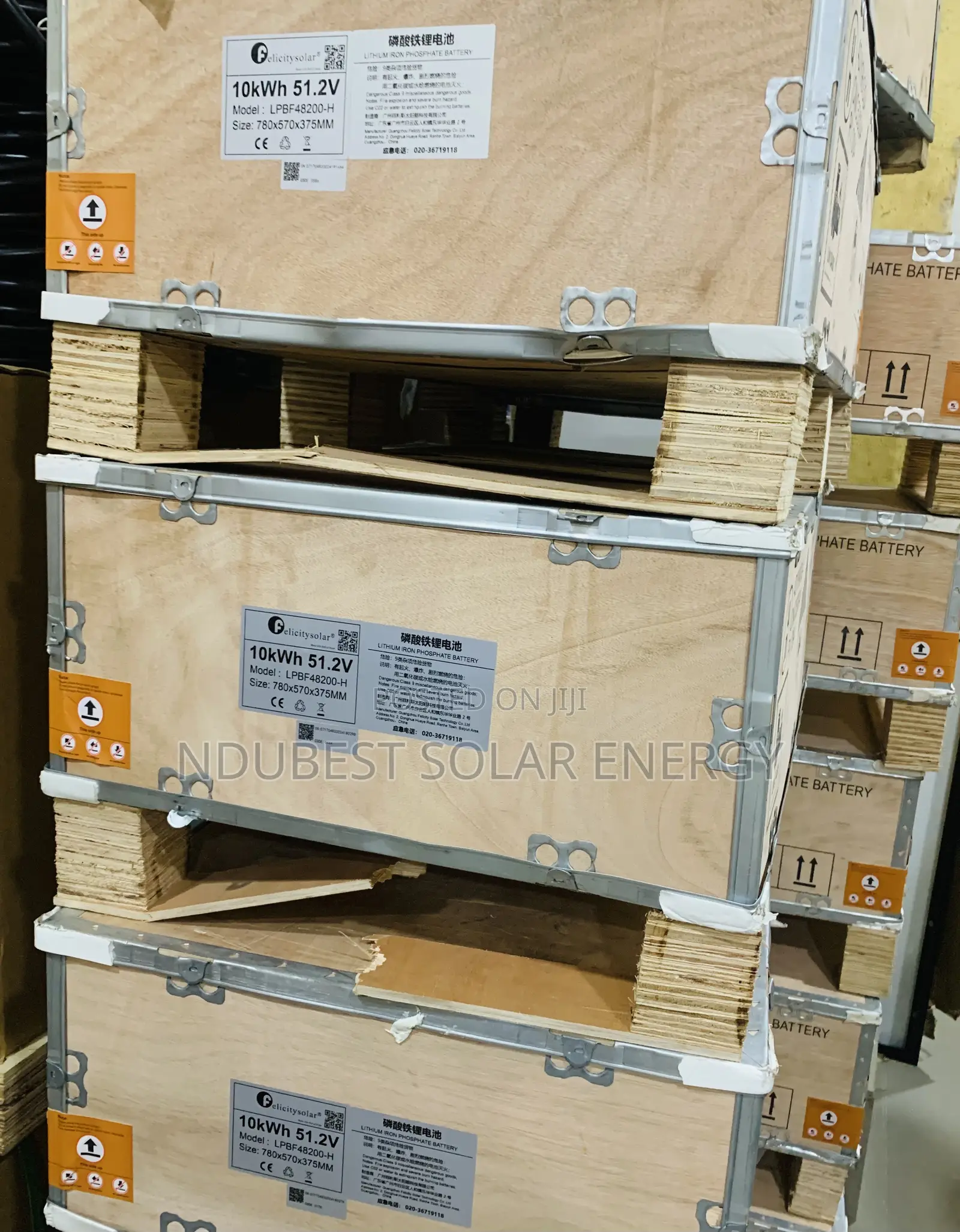 10kwh 51.2kwh Felicity Lithium Ion Battery