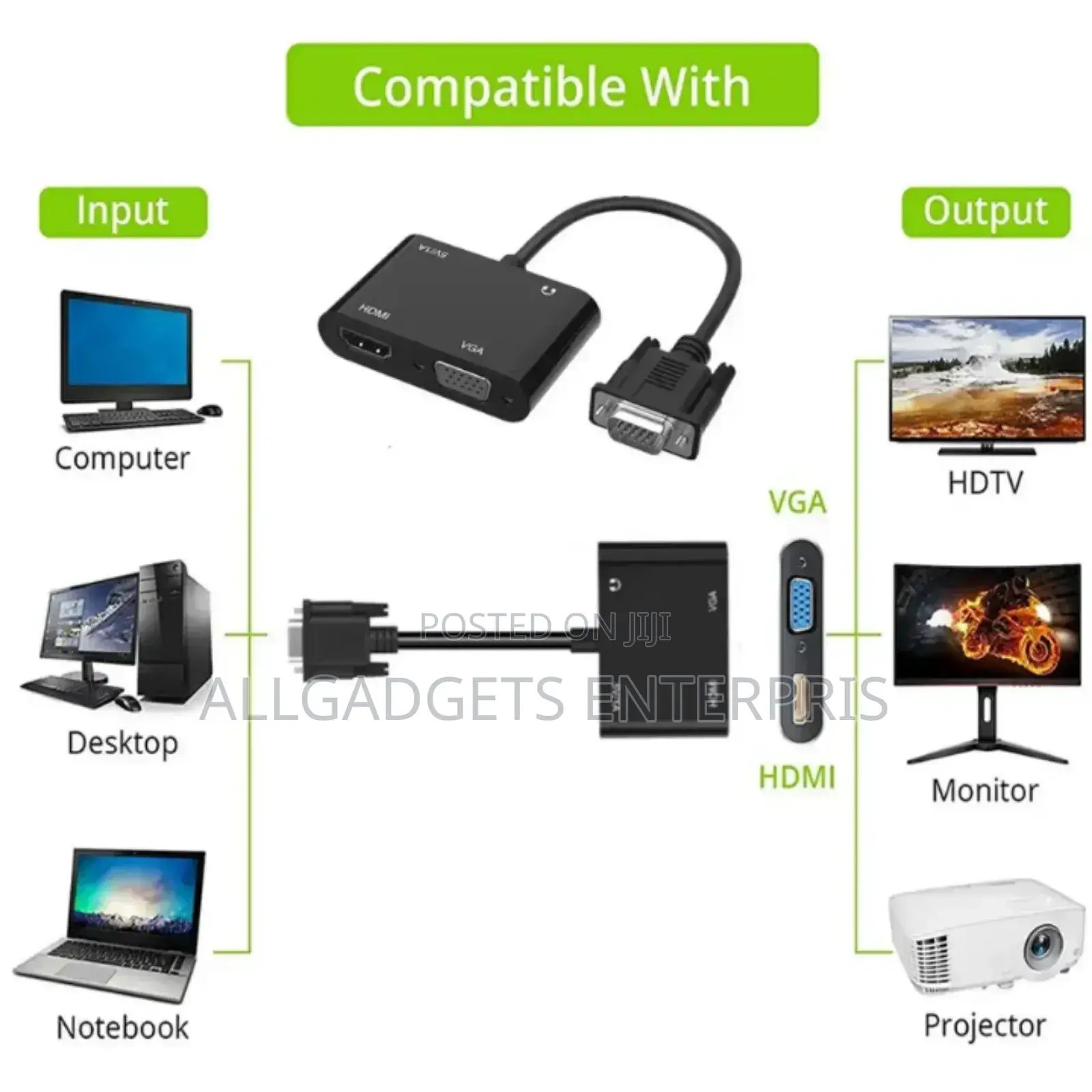 HDMI to VGA Adapter