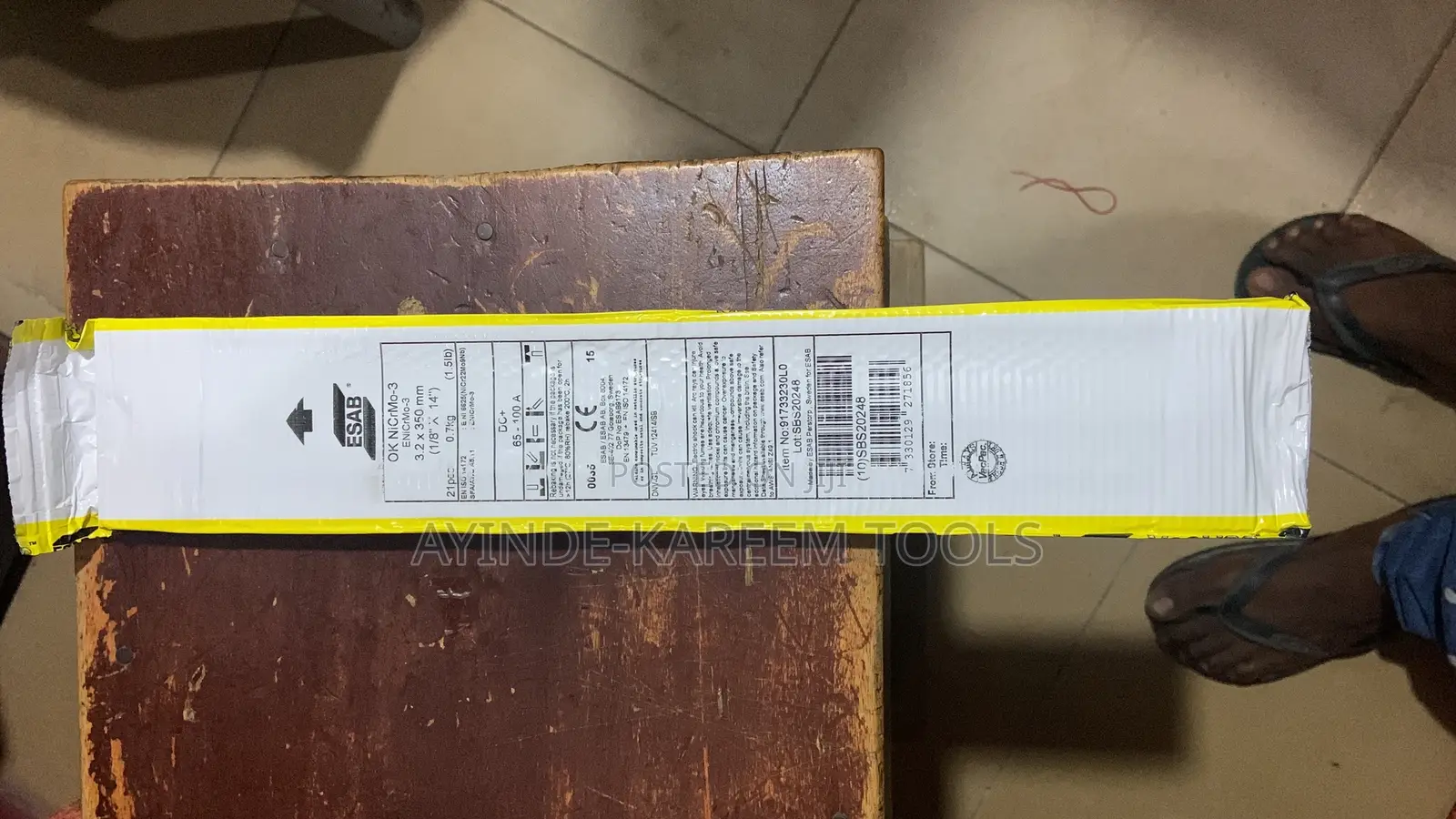 Cast Electrode Ok Nicrmo-3 3.2 X 350mm Aws A5.11
