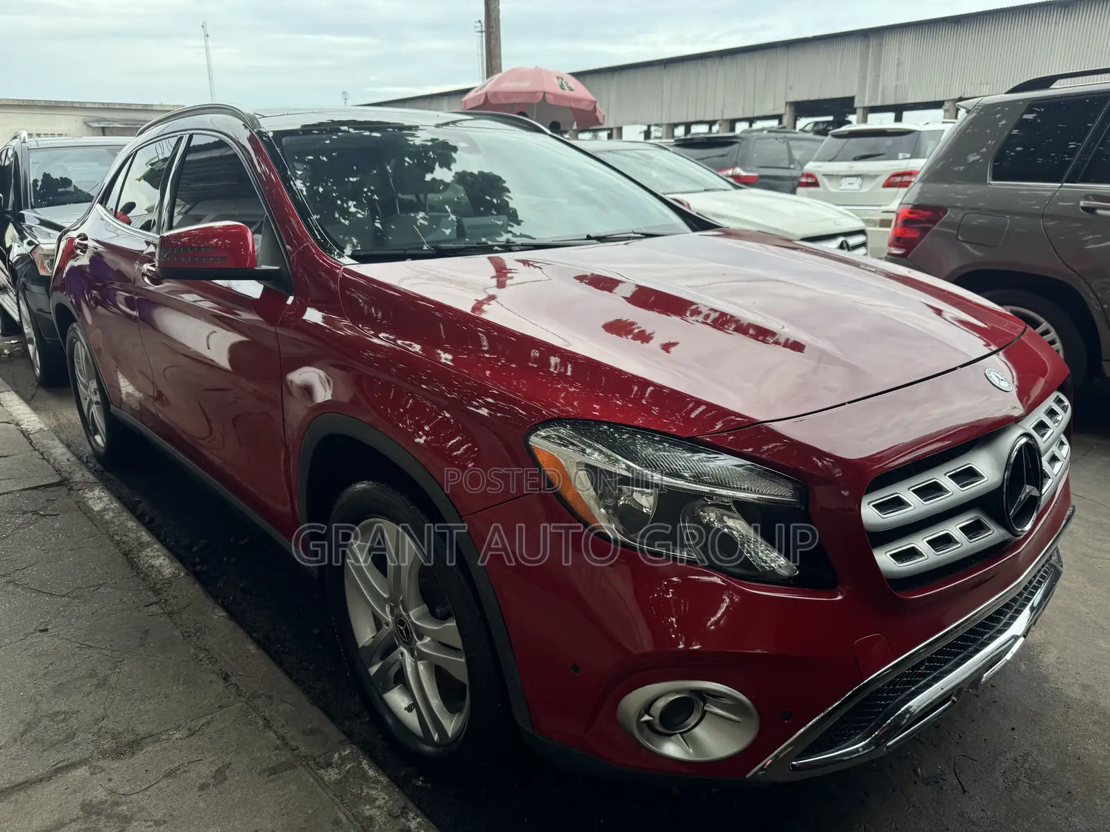Mercedes-Benz GLA 250 2018 Red