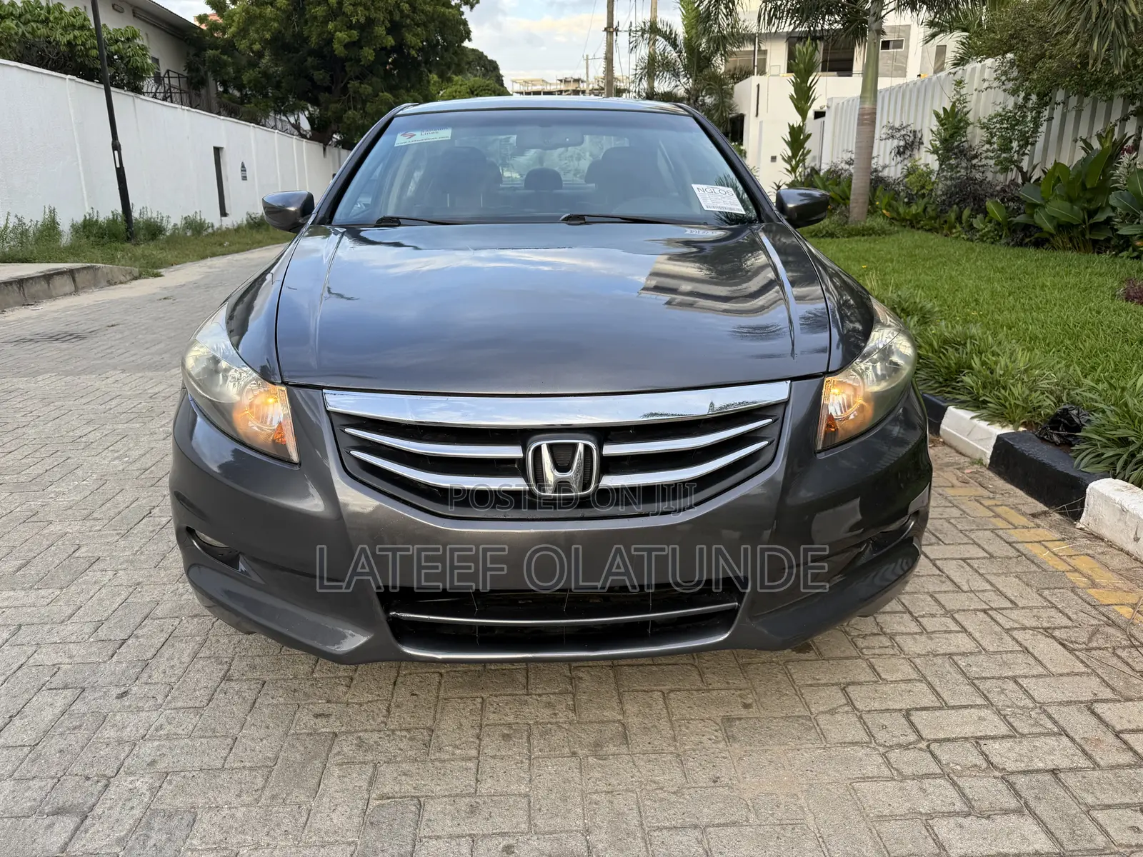Honda Accord Sedan EX-L V-6 2012 Gray