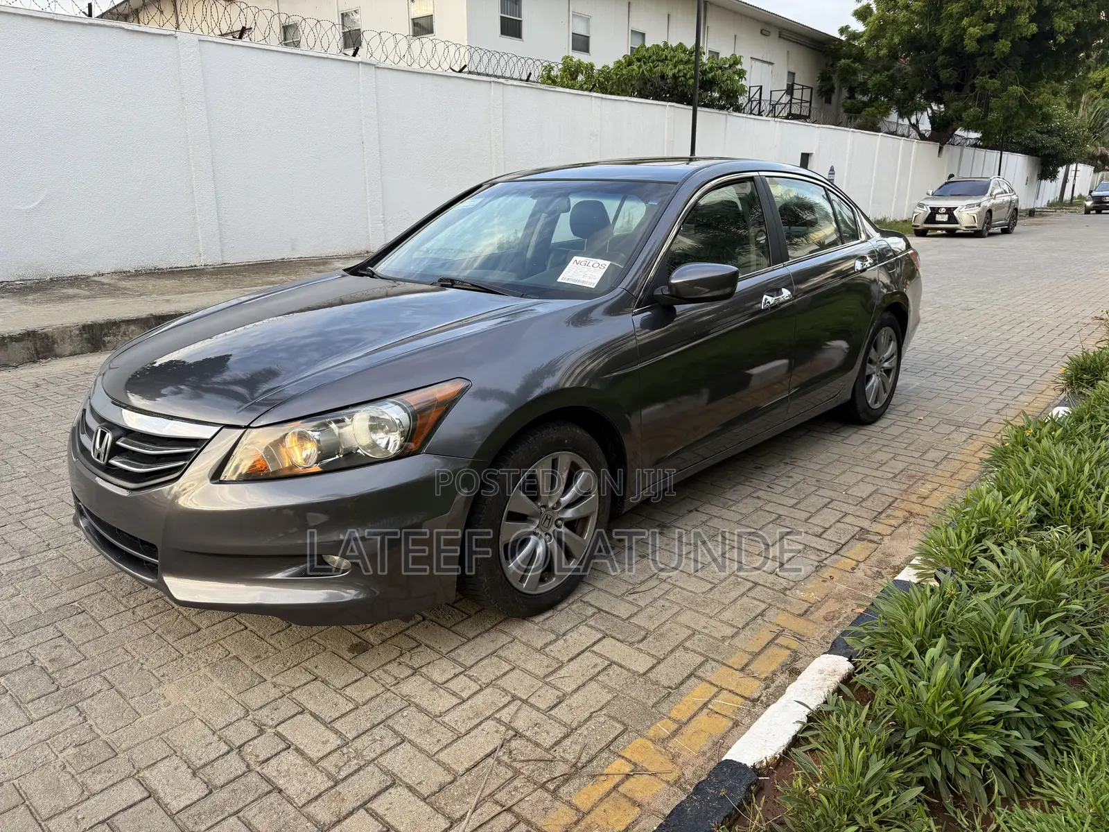 Honda Accord Sedan EX-L V-6 2012 Gray