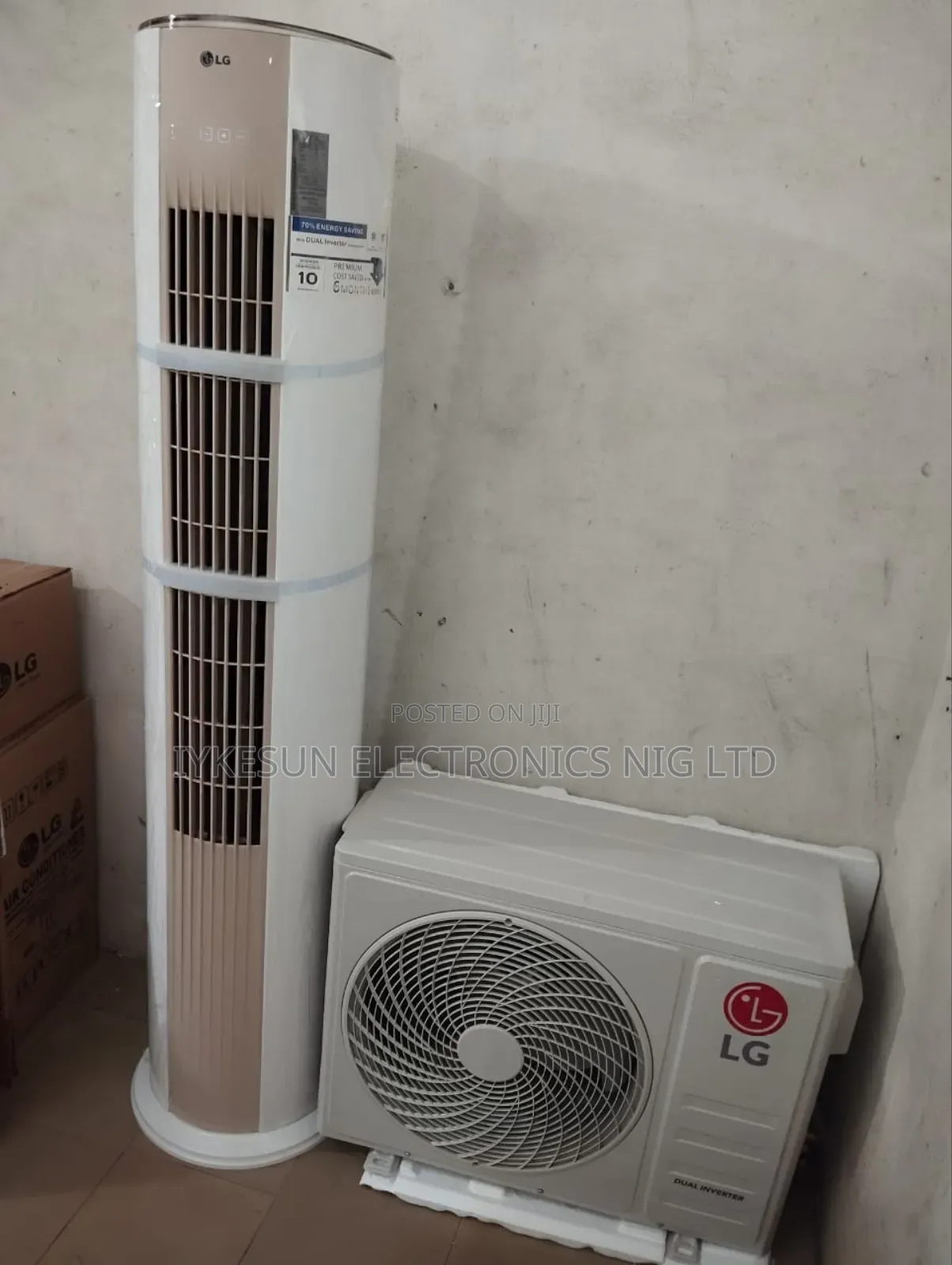 Lg Dual Inverter 3 Hp Floor Standing Air Conditioner Copper