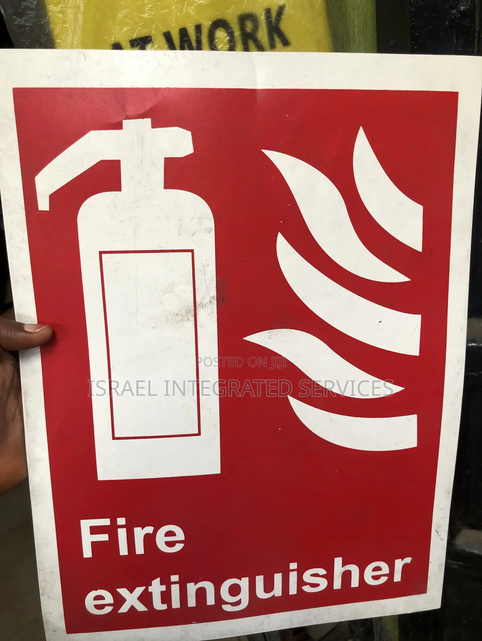 Fire Extinguisher Sign