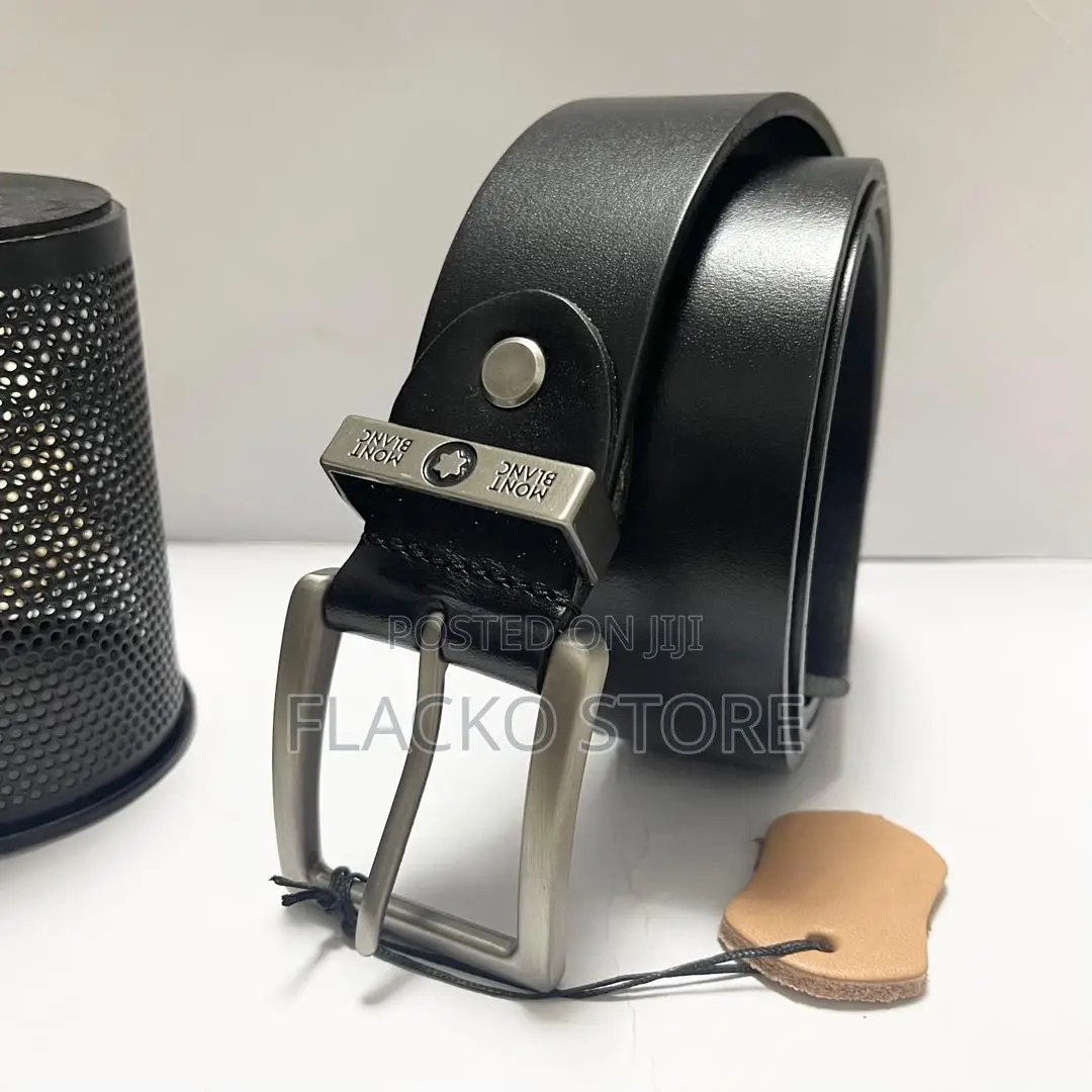 Original Mont Blanc Pure Leather Belts