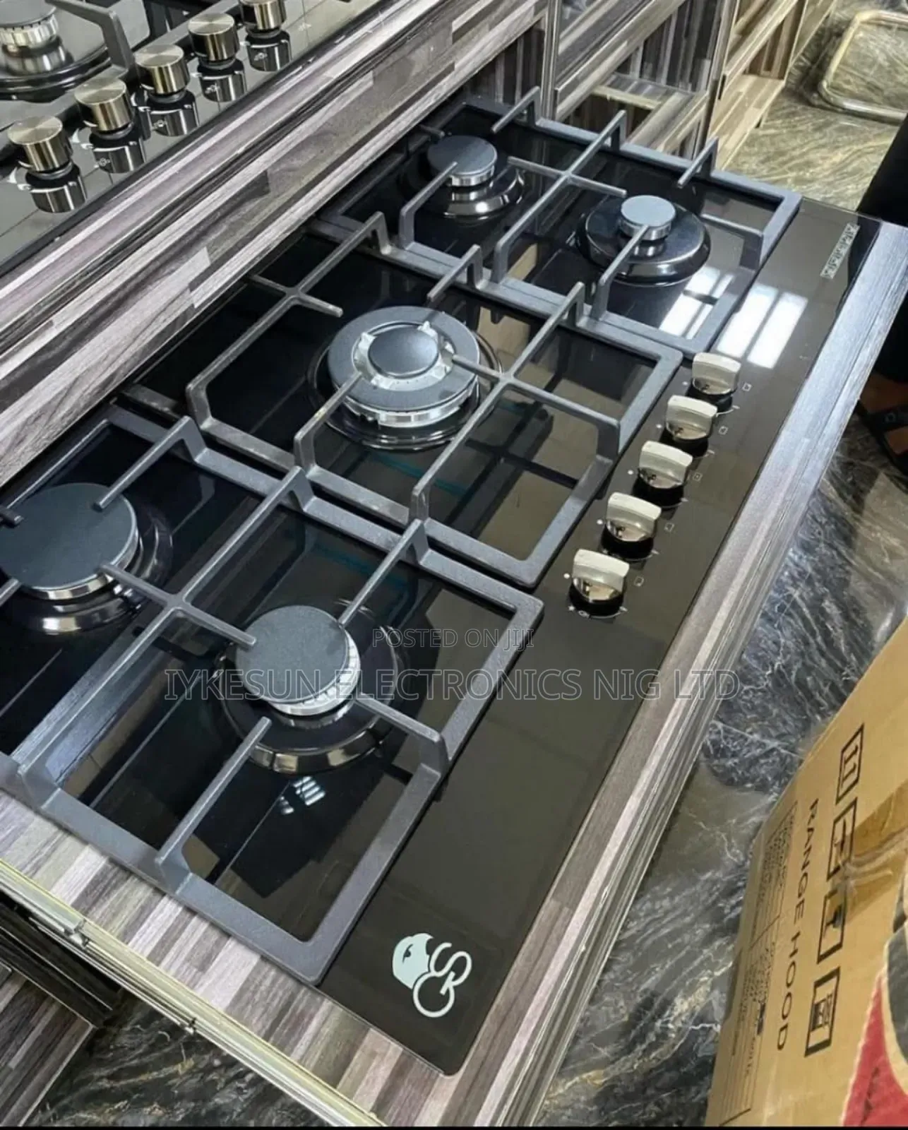 Original Gs Built-in Gas Cooker Hob 90cm 5 All Gas Burners