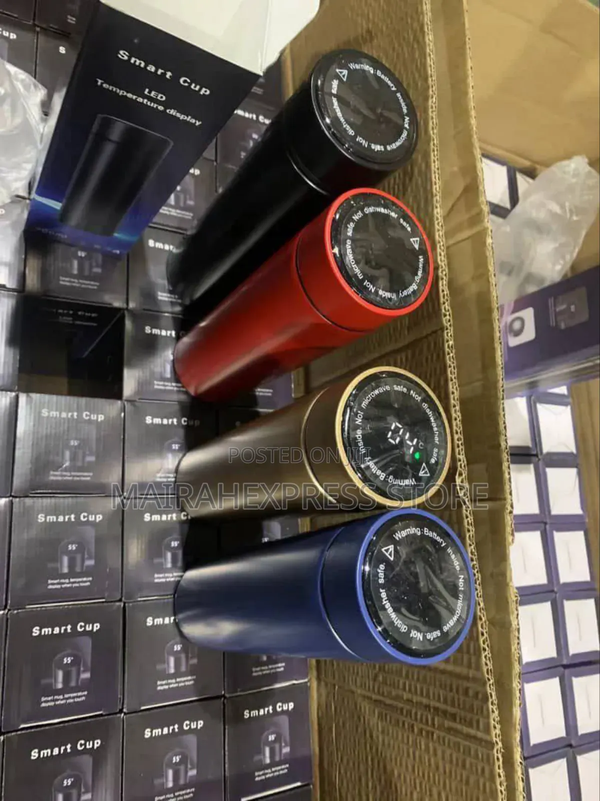 500ml Vacuum Flask With Thermometer