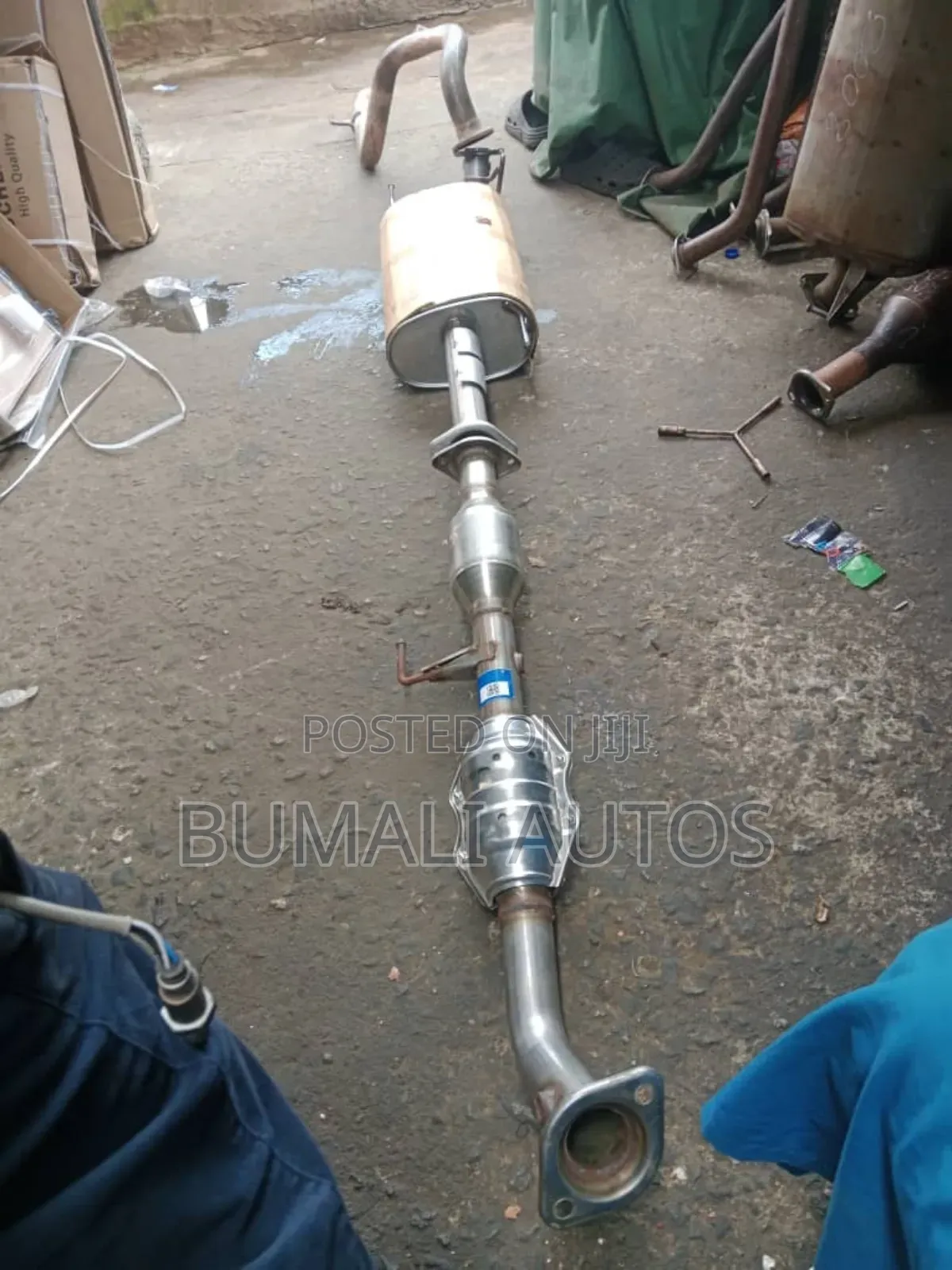 Brand New Complete Catalyst and Exhaust for Toyota Prado