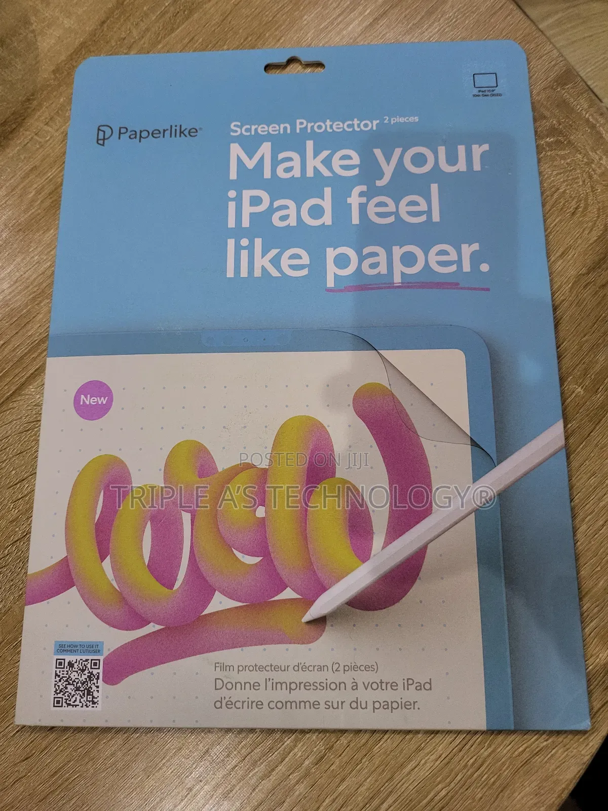 Paperlike Screen Protector for iPad Pro 11-Inch M4, M5,10th 11th Gen