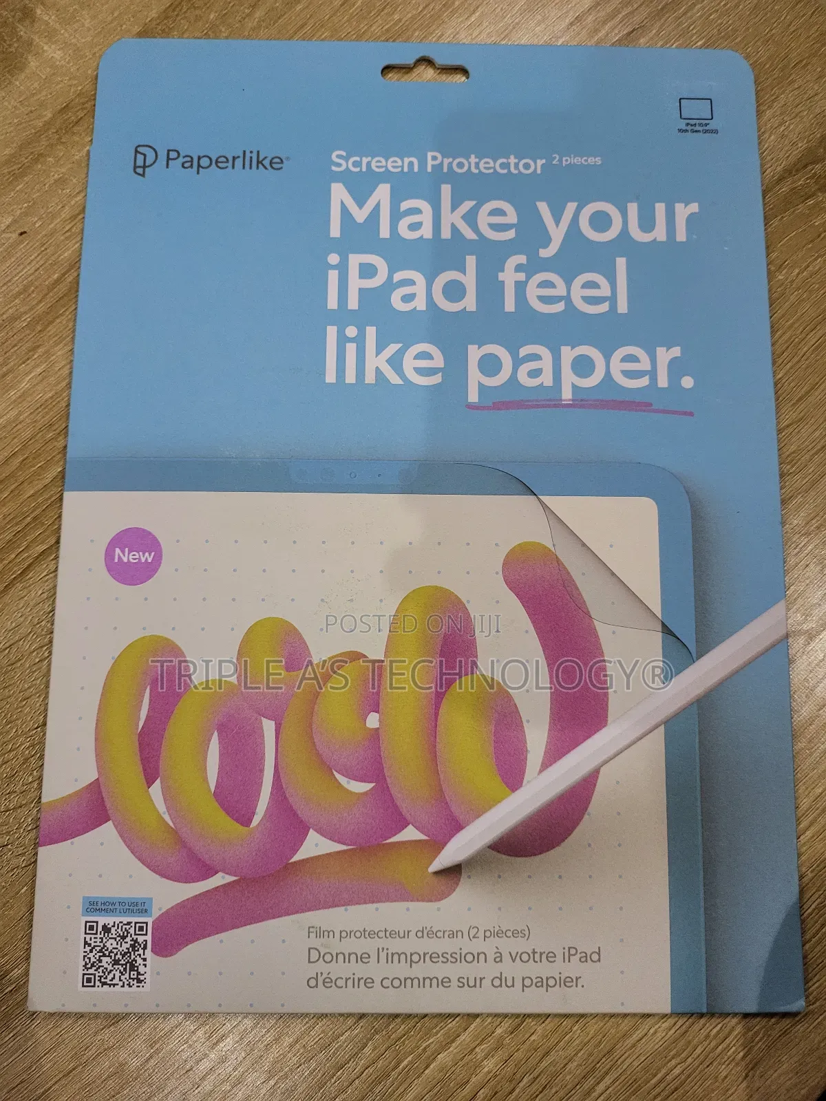 Paperlike Screen Protector for iPad Pro 11-Inch M4, M5,10th 11th Gen