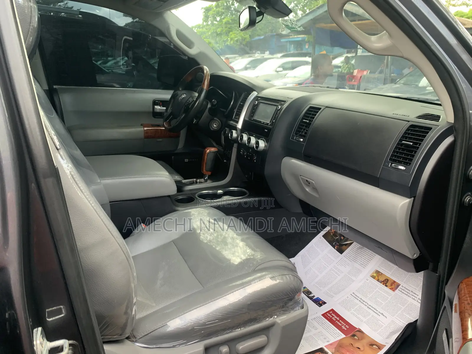Toyota Sequoia Platinum 4x4 2019 Gray