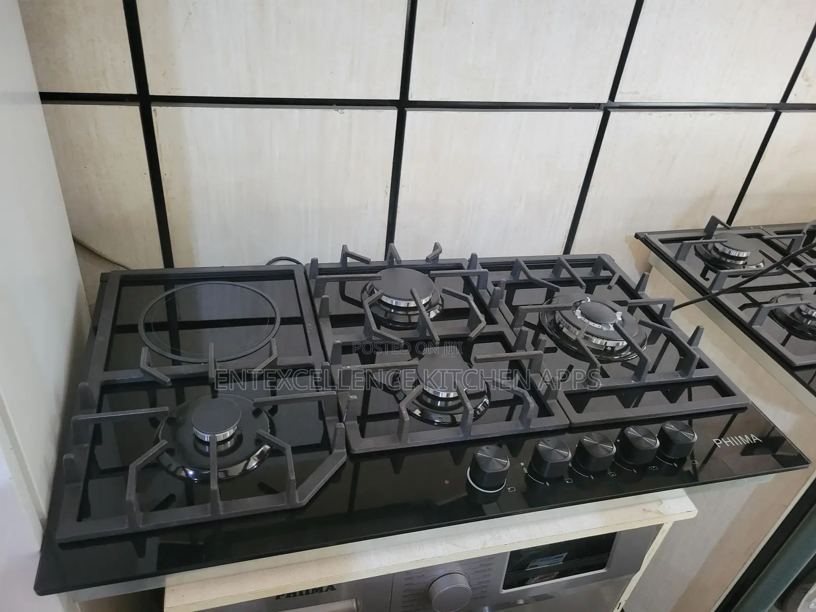 Phiima Gas and Electric Cooker Hob