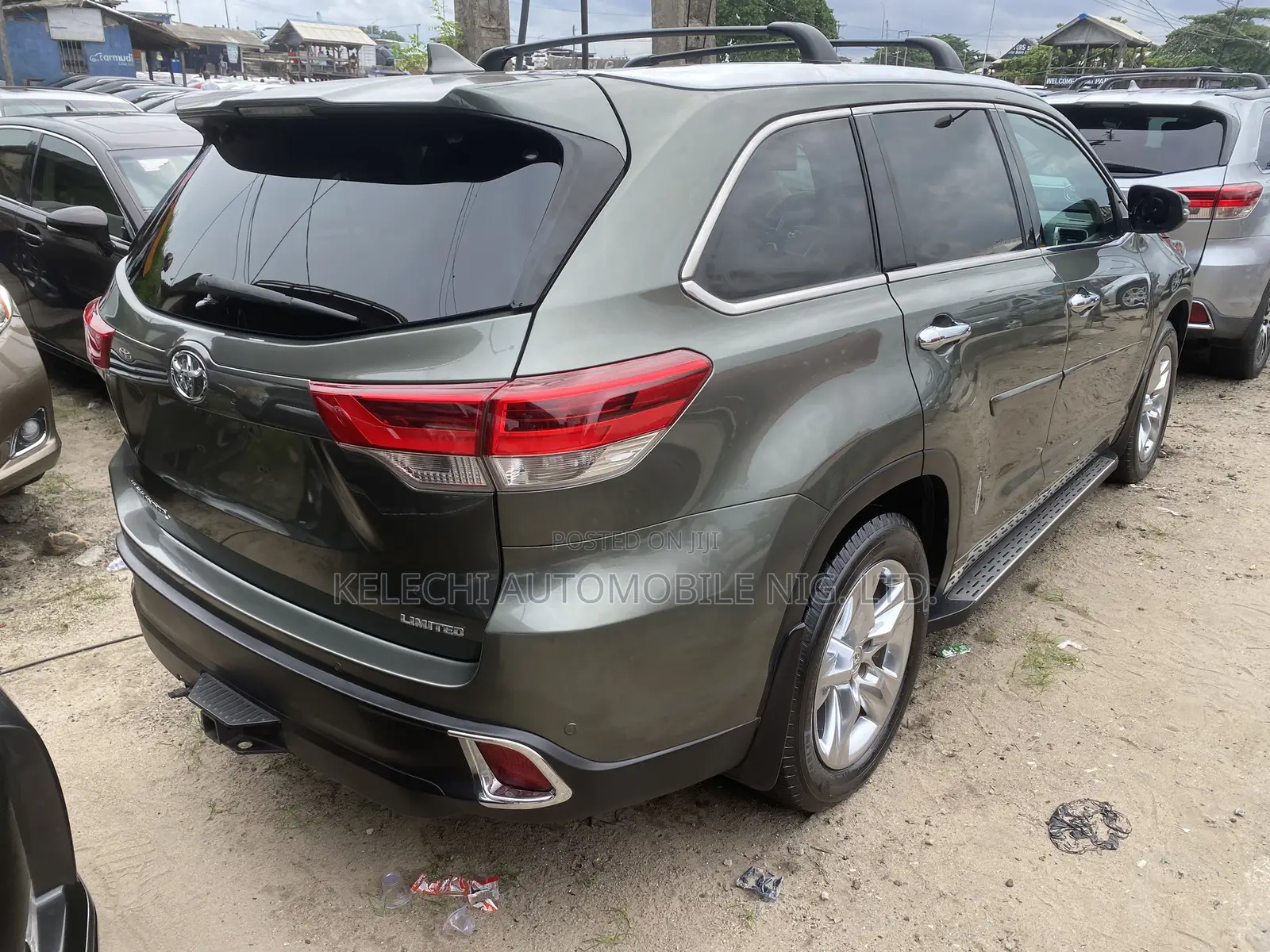 Toyota Highlander Limited 4dr SUV (3.5L 6cyl 6A) 2015 Green