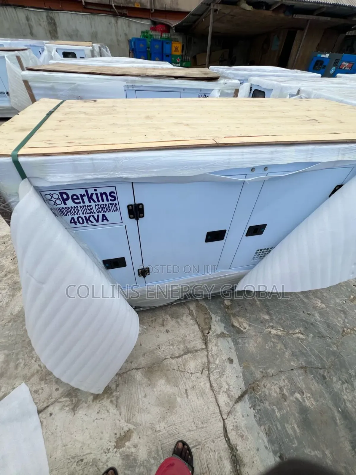 40kva Uk Perkins Soundproof Copper Coil Generator