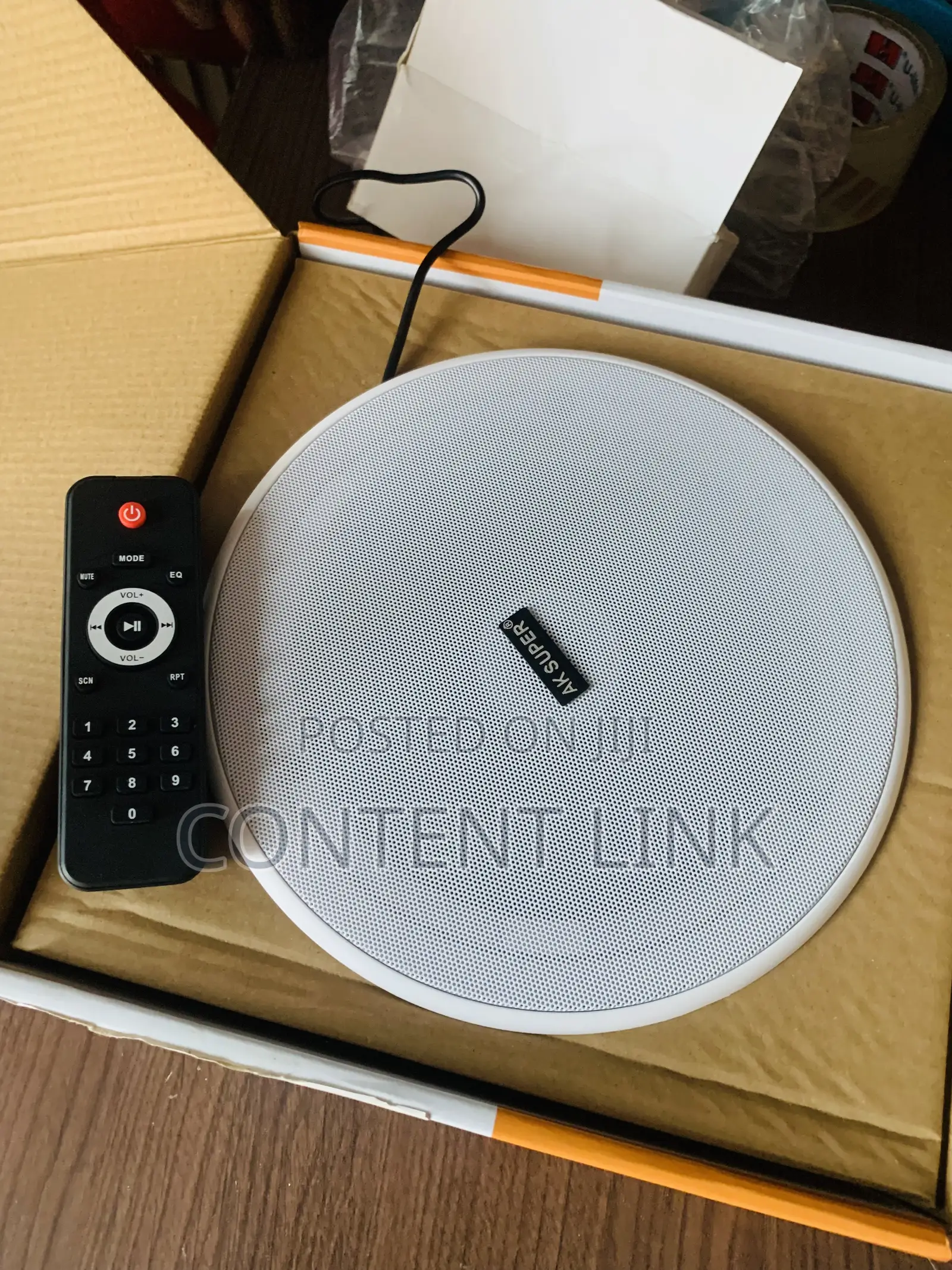 30watts Single Bluetooth With Remote Ceiling/Pop Speakers