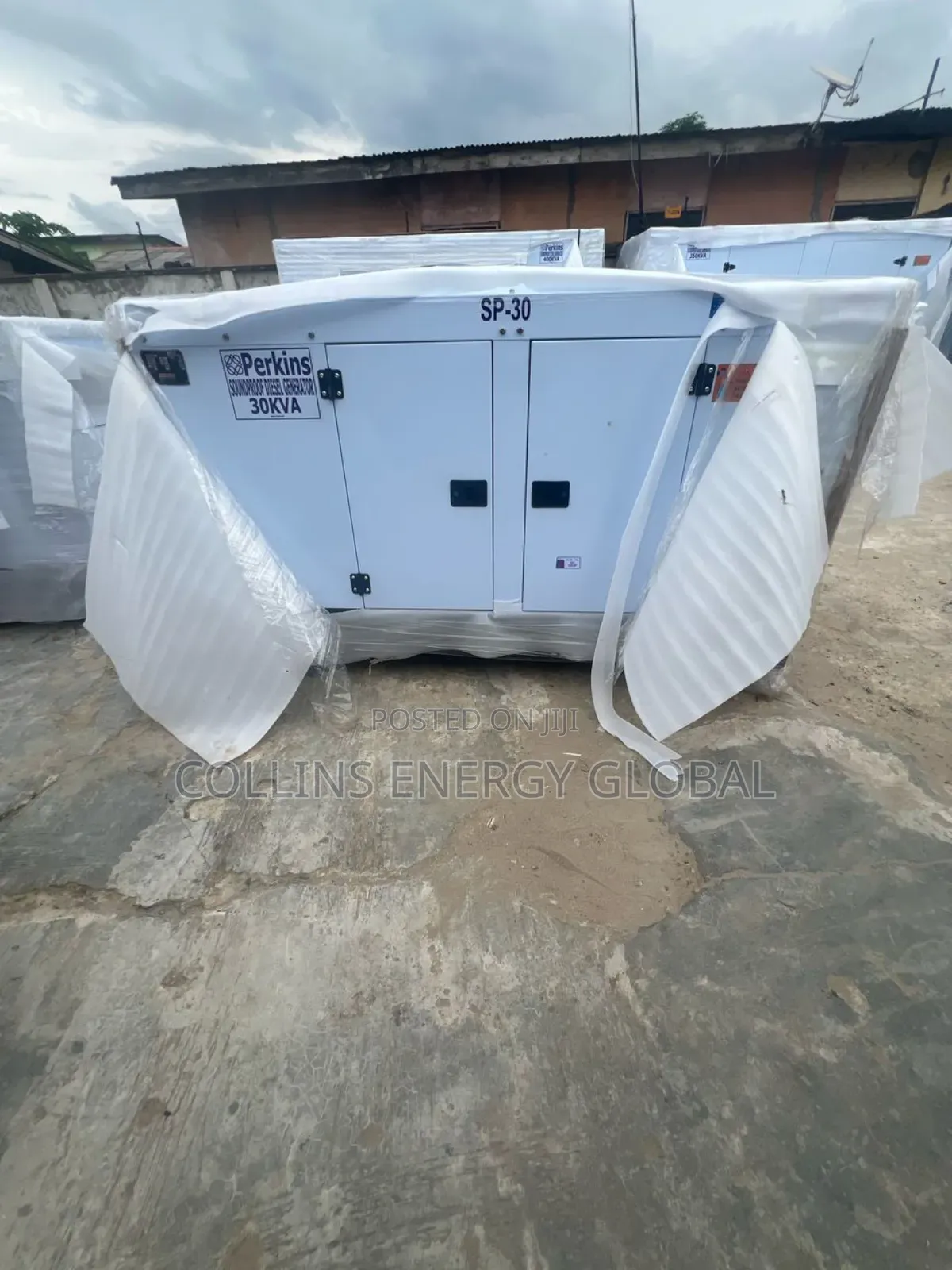 30kva Uk Perkins Soundproof Copper Coil Generator