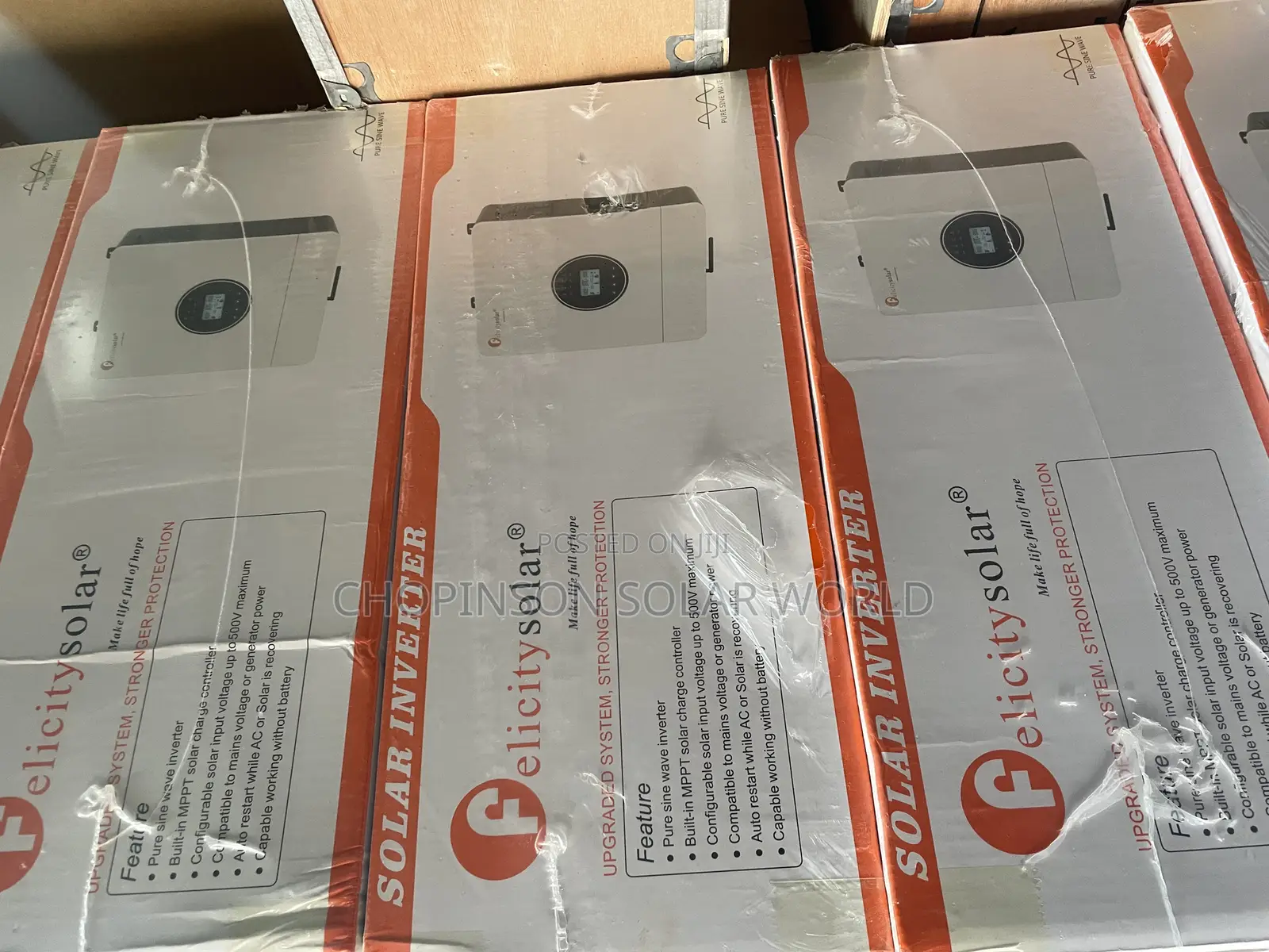 Solar Energy Felicity Inverter MPPT Charge Controller 120ah
