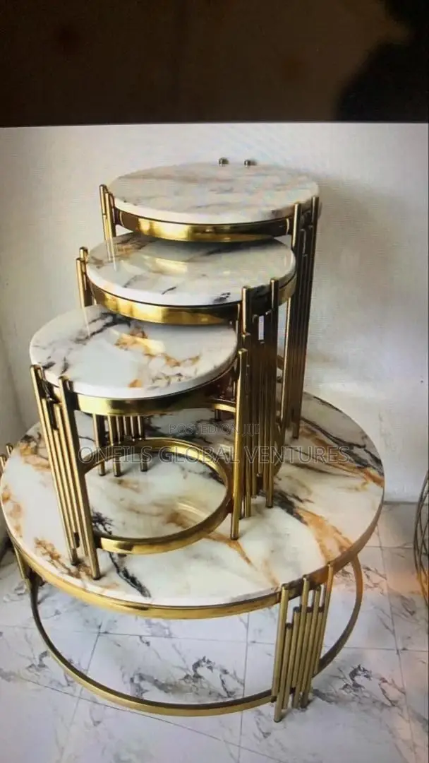 Set of Marble Tables
