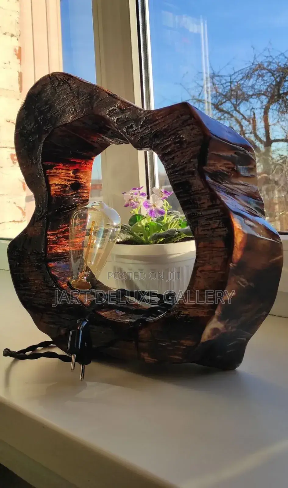 Stylish Wood Lamp