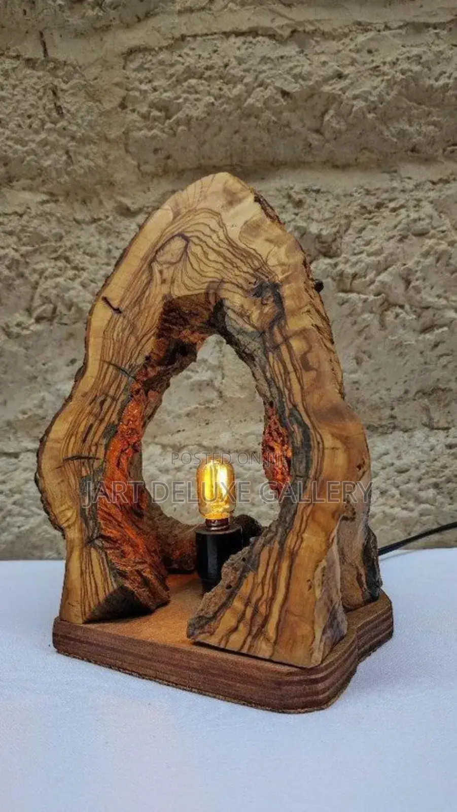 Stylish Wood Lamp