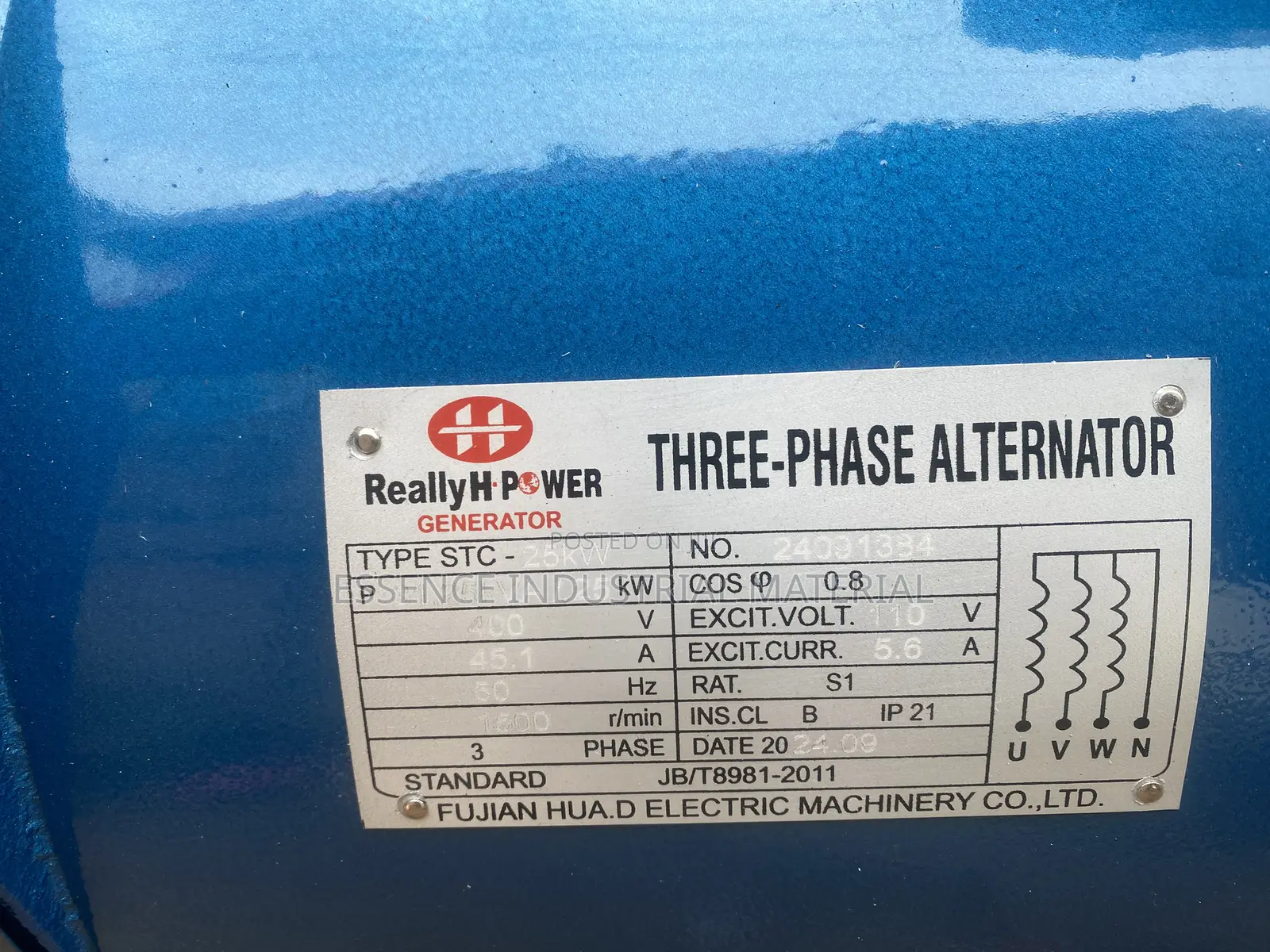 Hot Sale 3phase Reallyh Power 30kva Diesel Generator