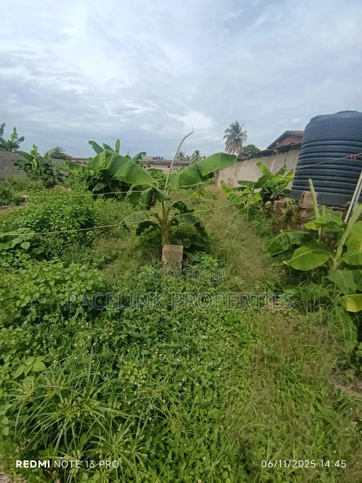 Half Plot of Land on a Tarred Road