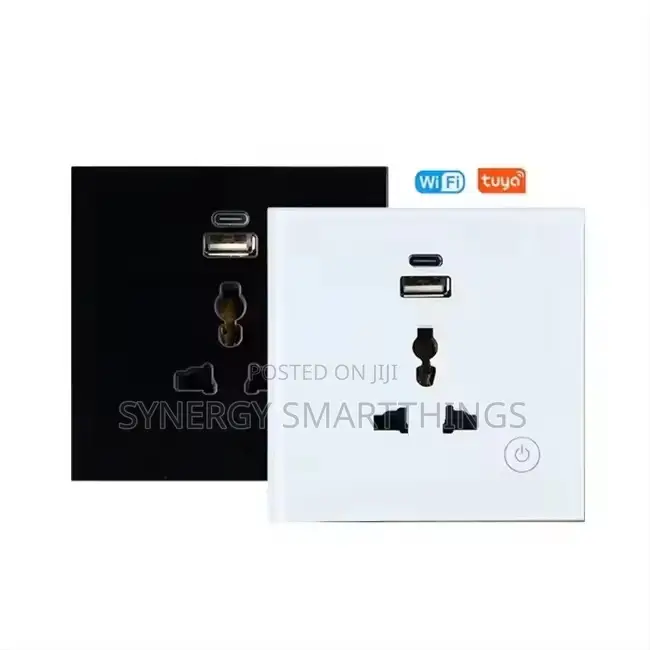 Smart Wi-Fi Single Socket With Usb Port Type-C Port