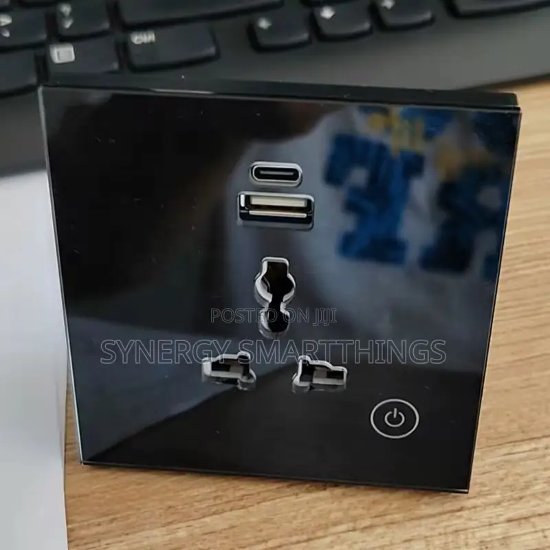 Smart Wi-Fi Single Socket With Usb Port Type-C Port