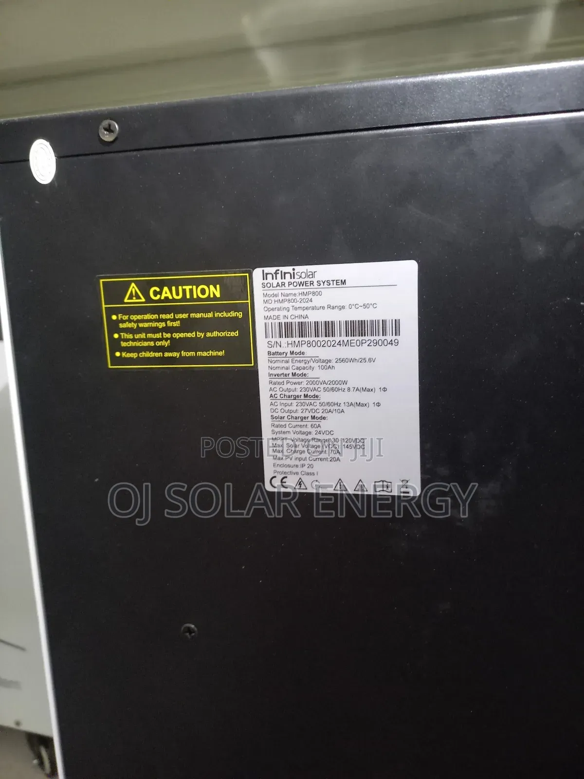 2000kva Infini Solar Generator