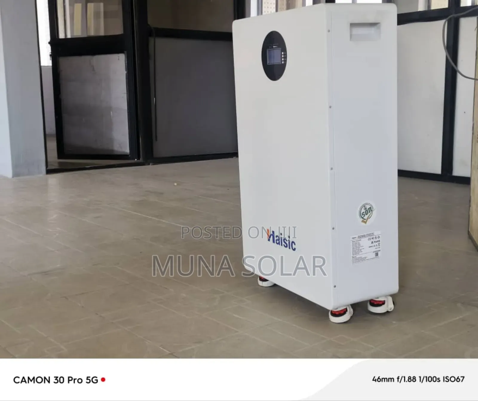 15kwh 48v Haisic Lithium Battery