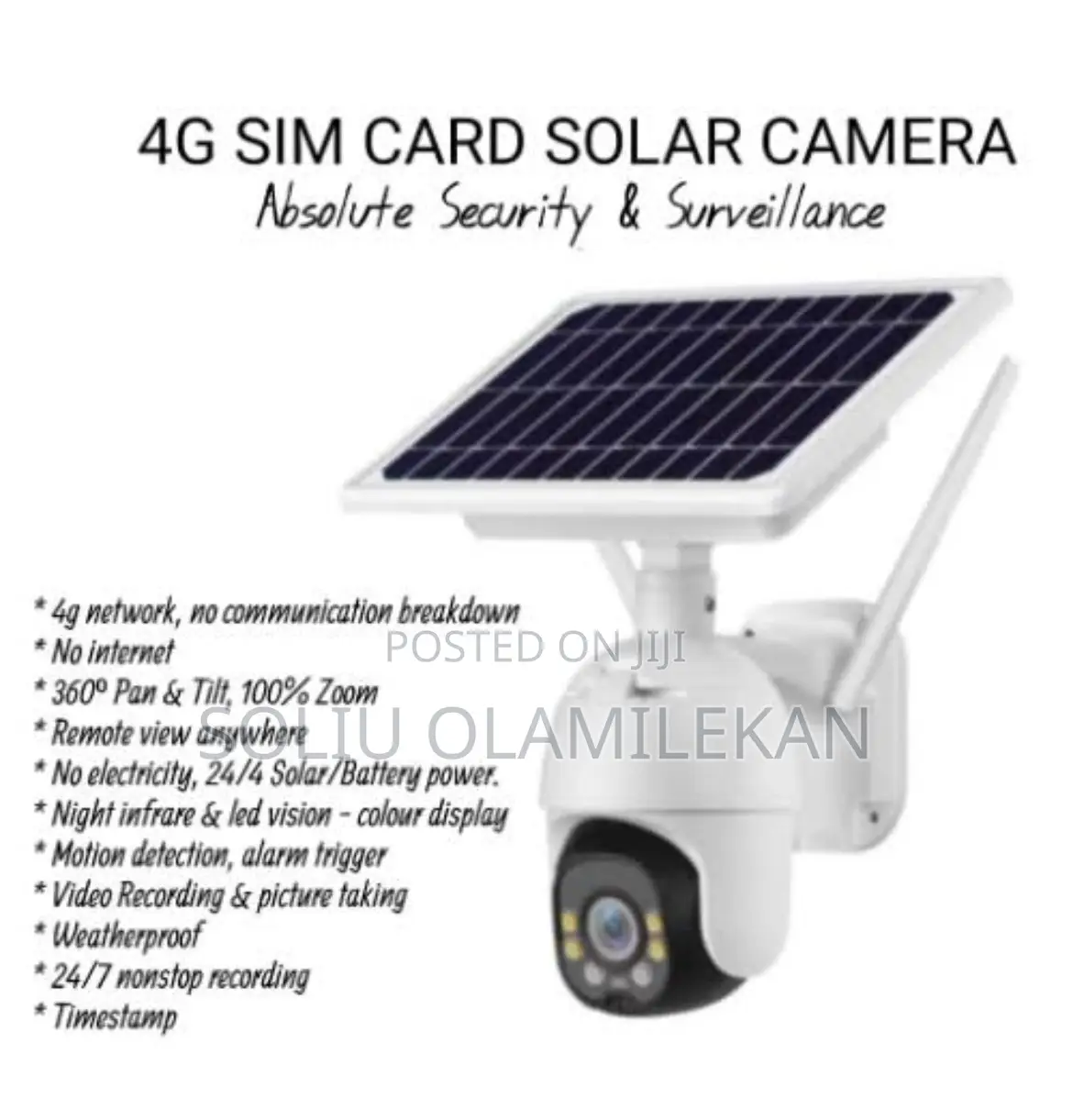 Ai Solar Camera (2in1)