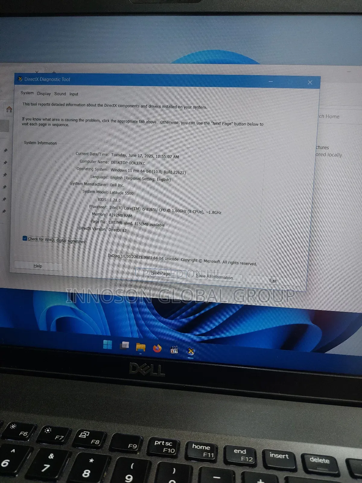 Laptop Dell Latitude E5500 8GB Intel Core i5 SSD 256GB