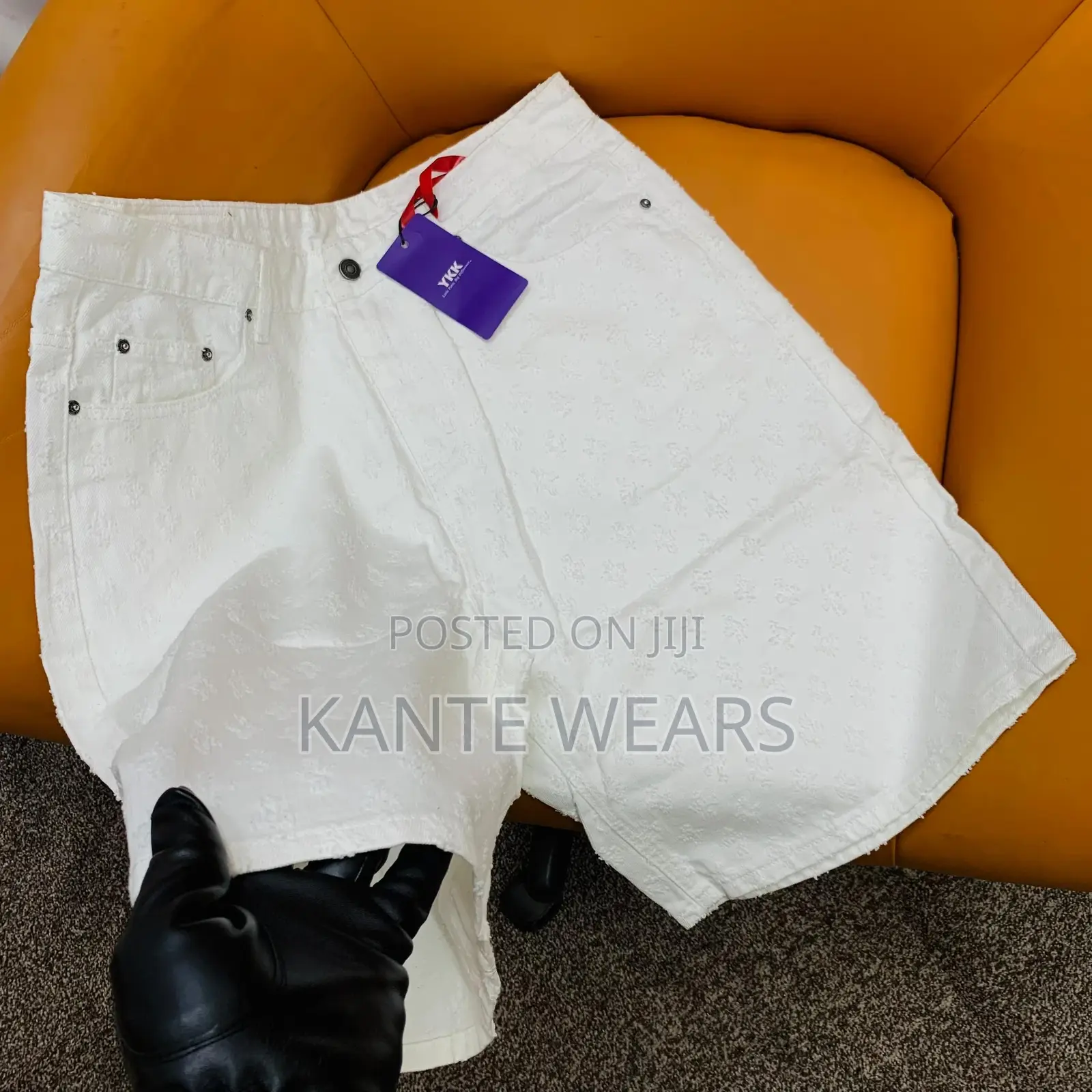 Denim Stone Washed Jean Short