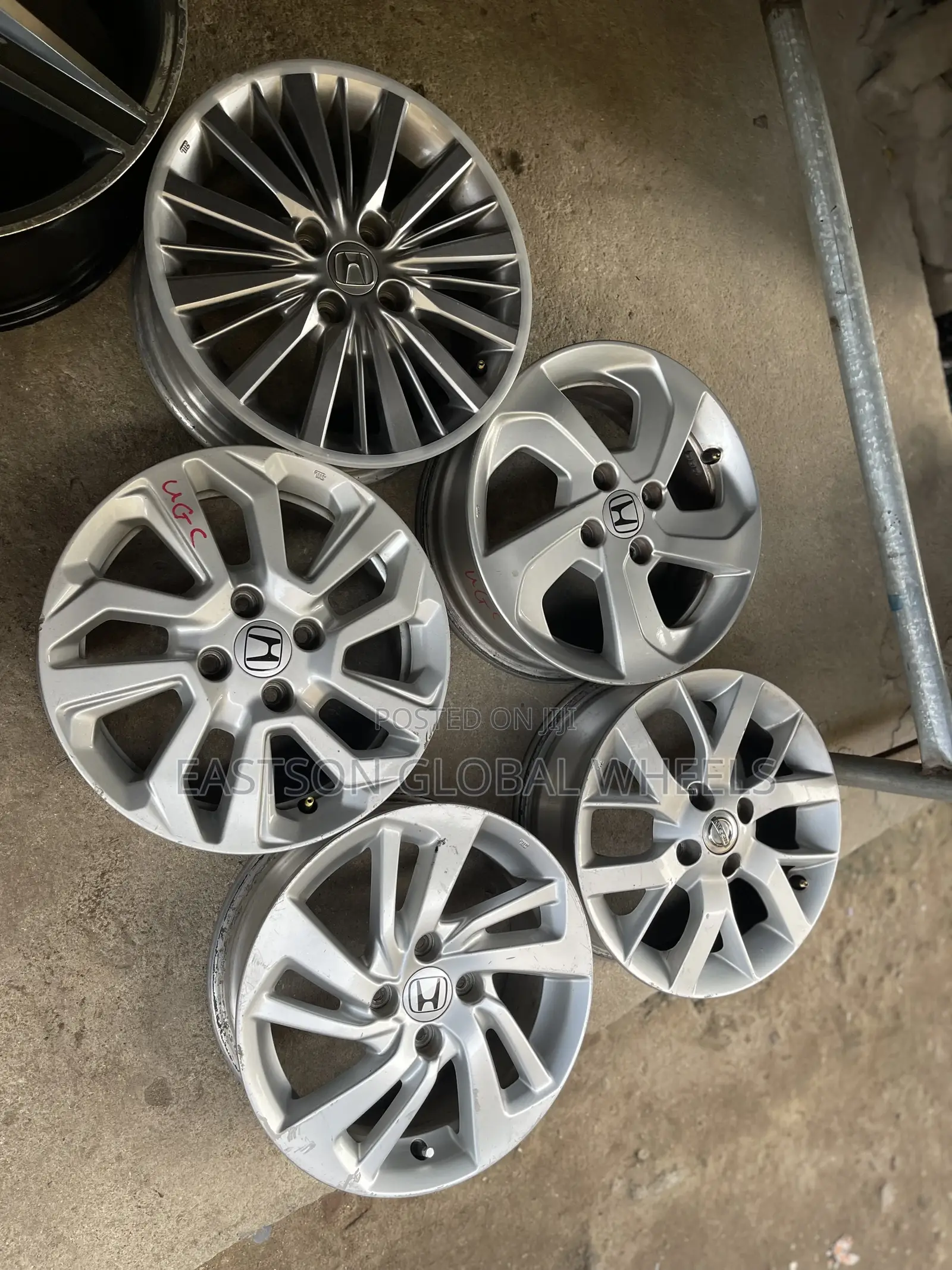 15” Inch Rim 4x100 4 Bolts For Corolla, Yaris, Kia Rio,