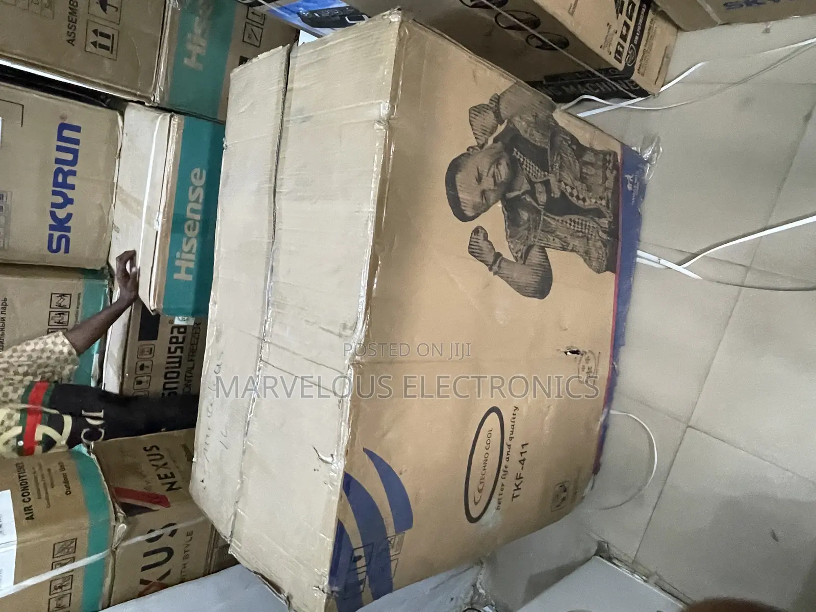 Brand New Tecknocool 300liters Chest Freezer Full Coper Coil
