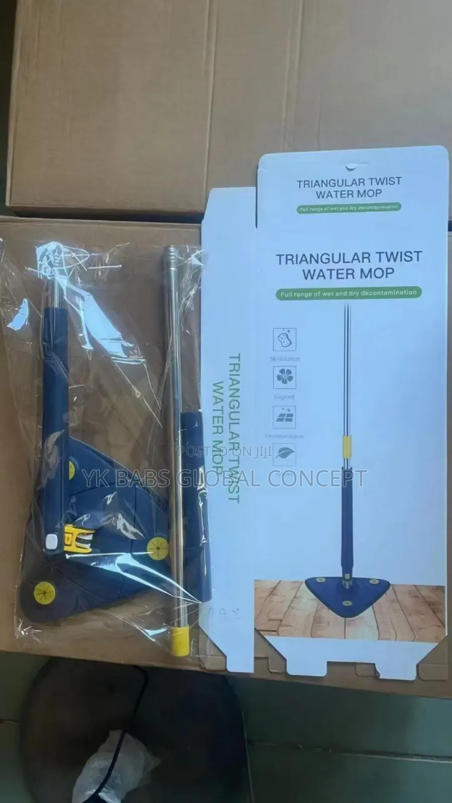 Telescopic - Multifunctional Triangle 360 Cleaning Mop