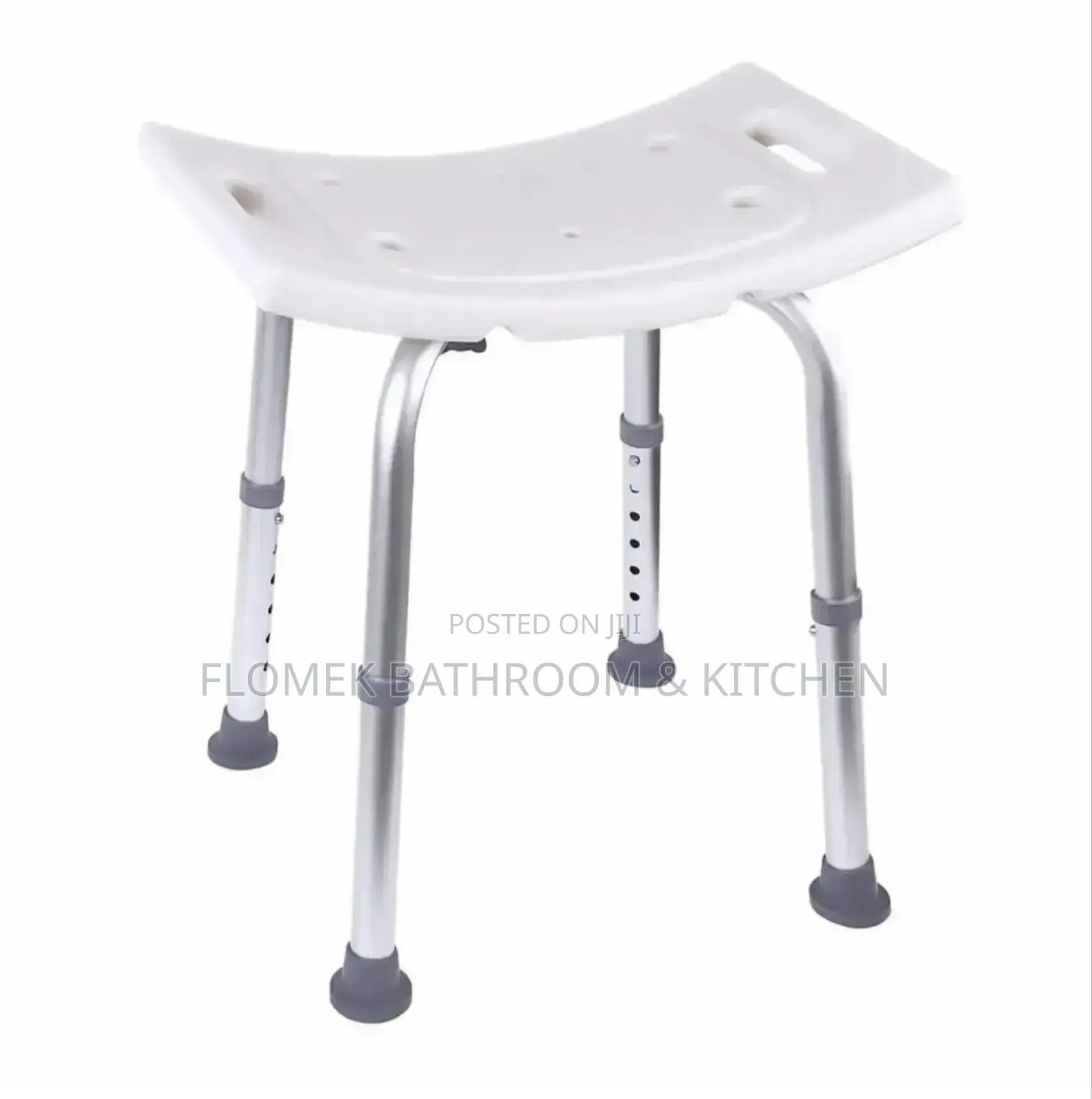 Non-Slip Bath Stool for Handicap and Elderly-Medical Tool.
