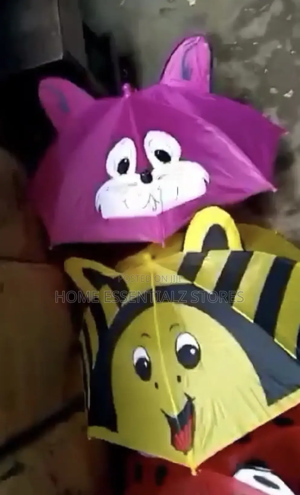 Children Umbrellas With Ear - Kids Umbrella