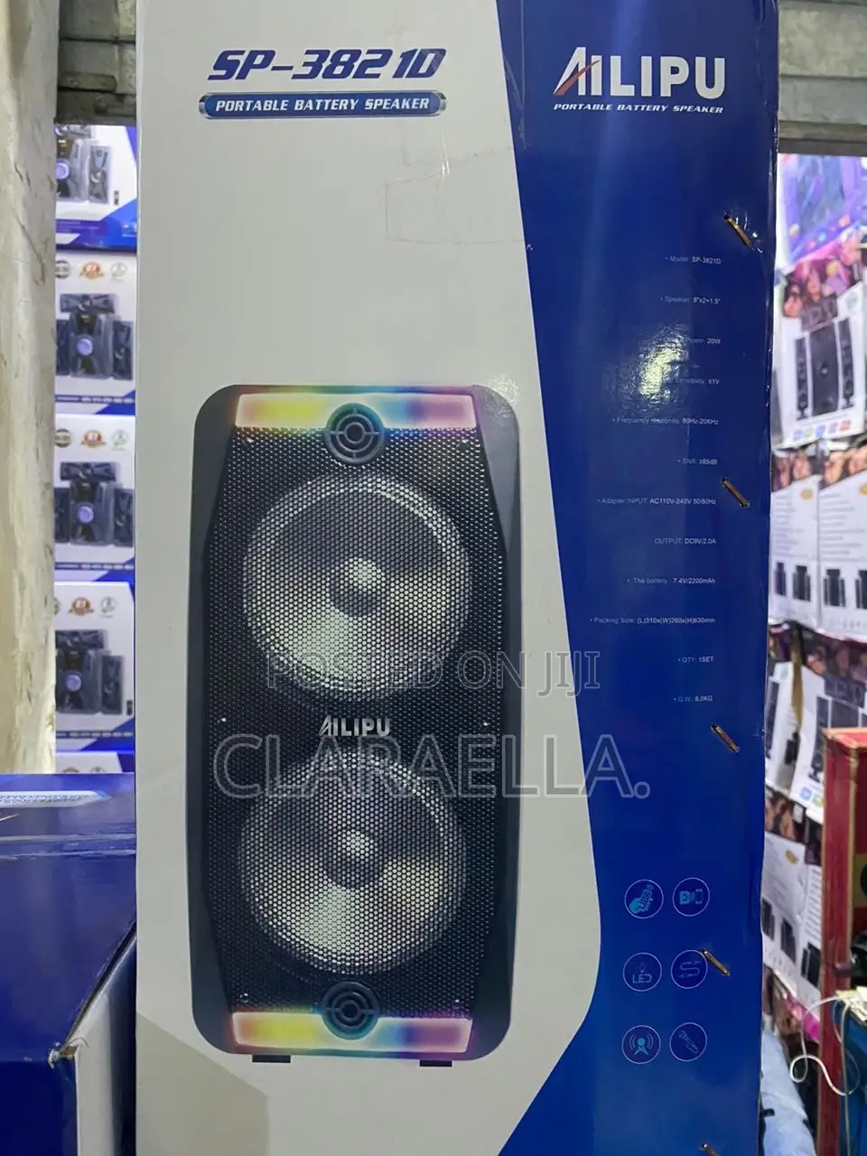 Ailipu Sp-3821d Party Box Speaker Pa System.