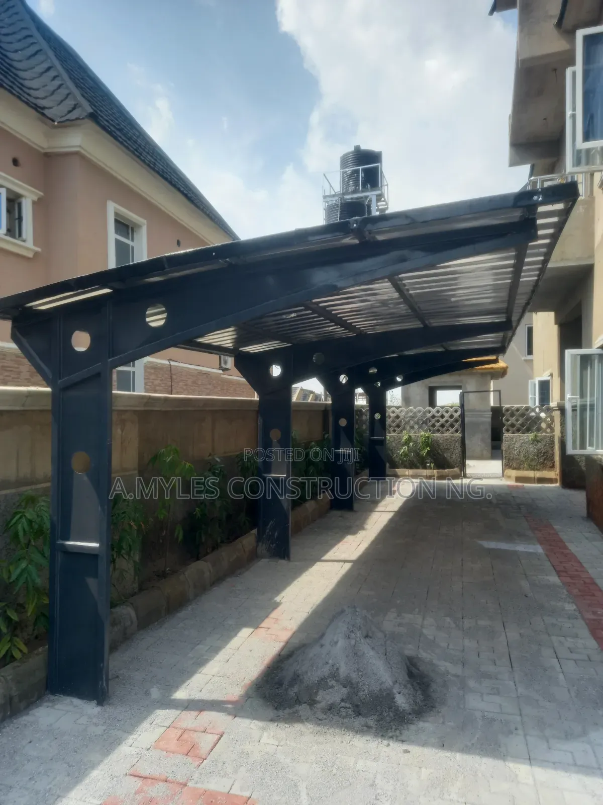 Aluminium Roofing Carpark
