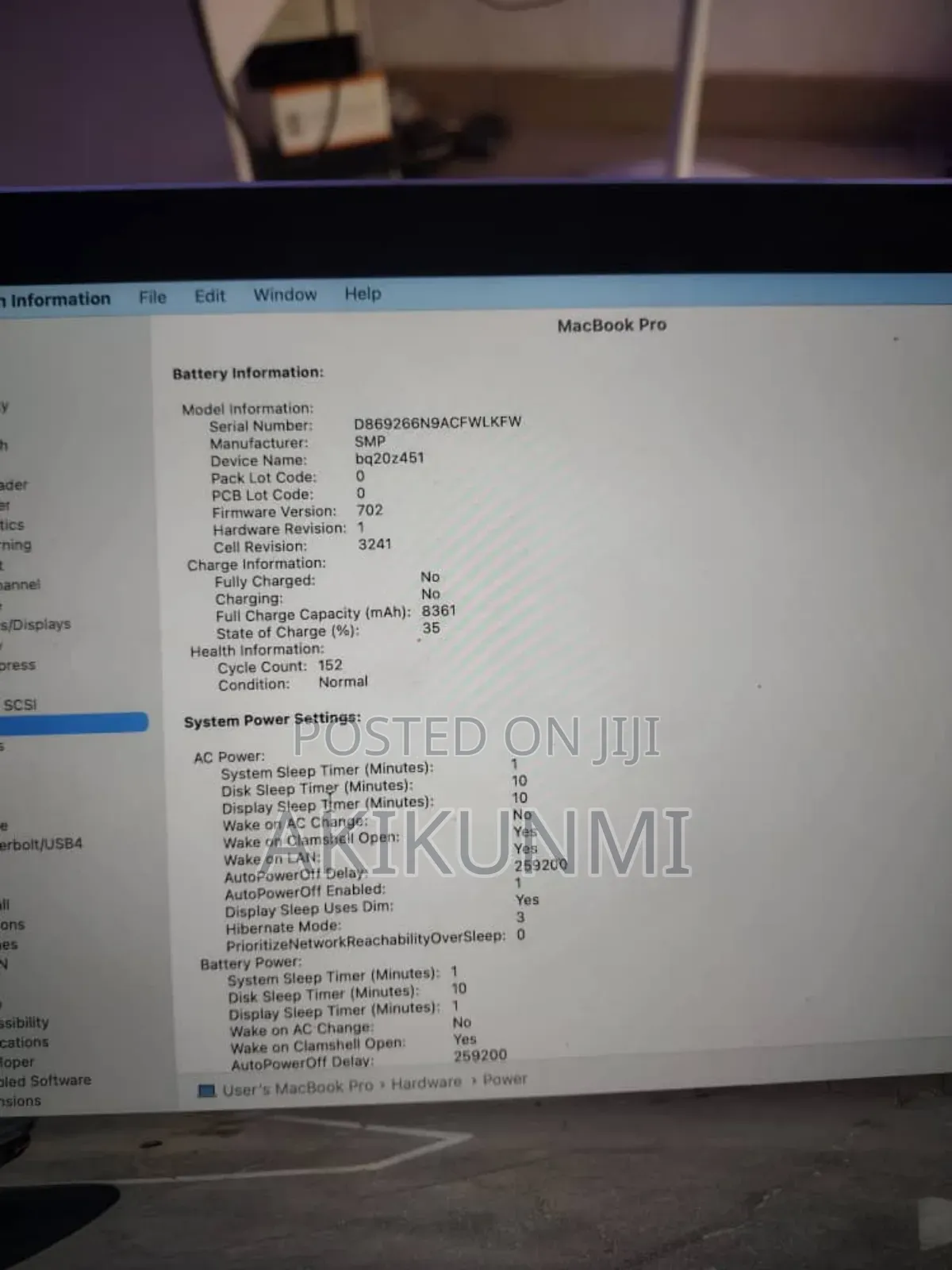 Laptop Apple MacBook Pro 8GB Intel Core I5 SSD 256GB
