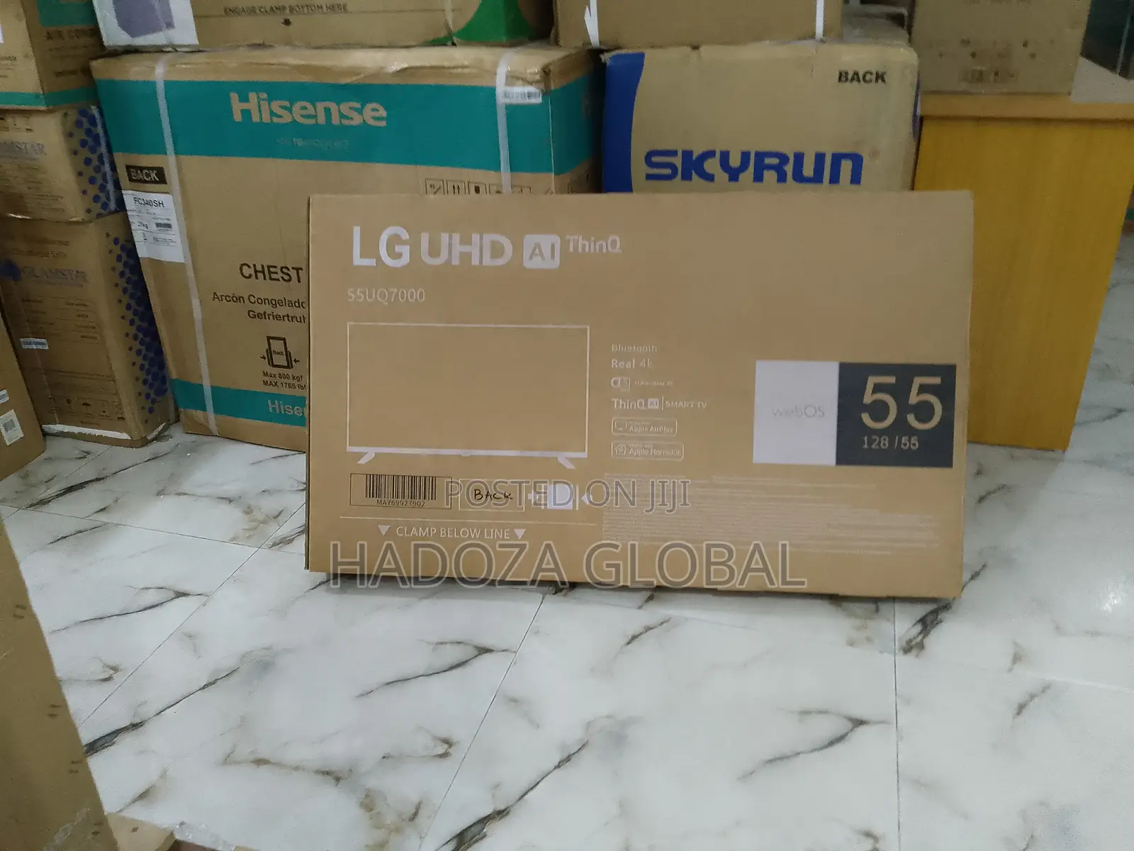 Home Theatre Luxe - Lg 55" Ultra Hd Smart 4k Tv - Uq7000