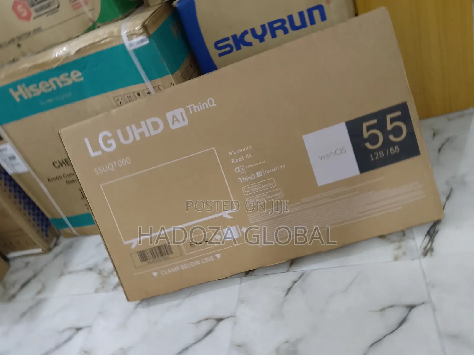 Lg 4k Movie Magic Tv - 55" Smart Uhd Thinq Tv With Webos
