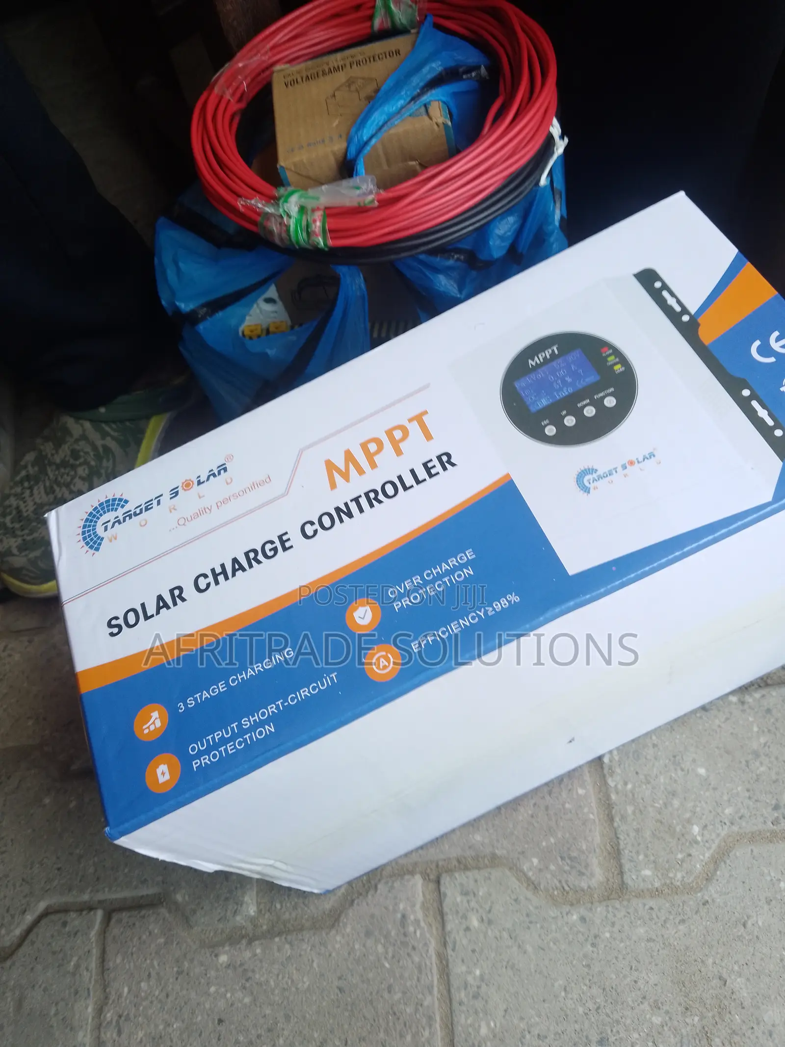 Target 80a MPPT Solar Charge Controller - Durable Design