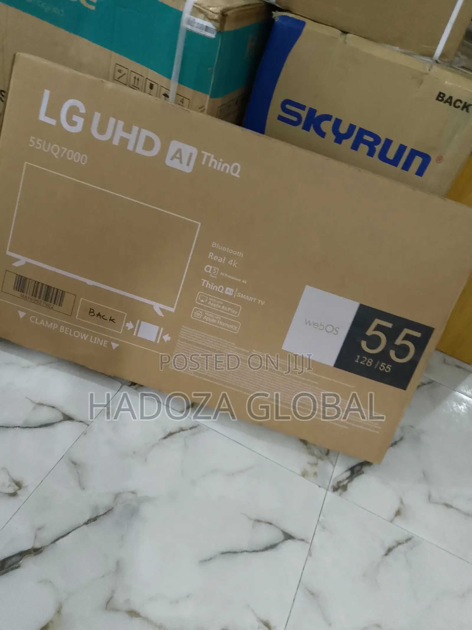 Lg Immersion Screen - 55" 4k With Thinq Tech - Smart Tv