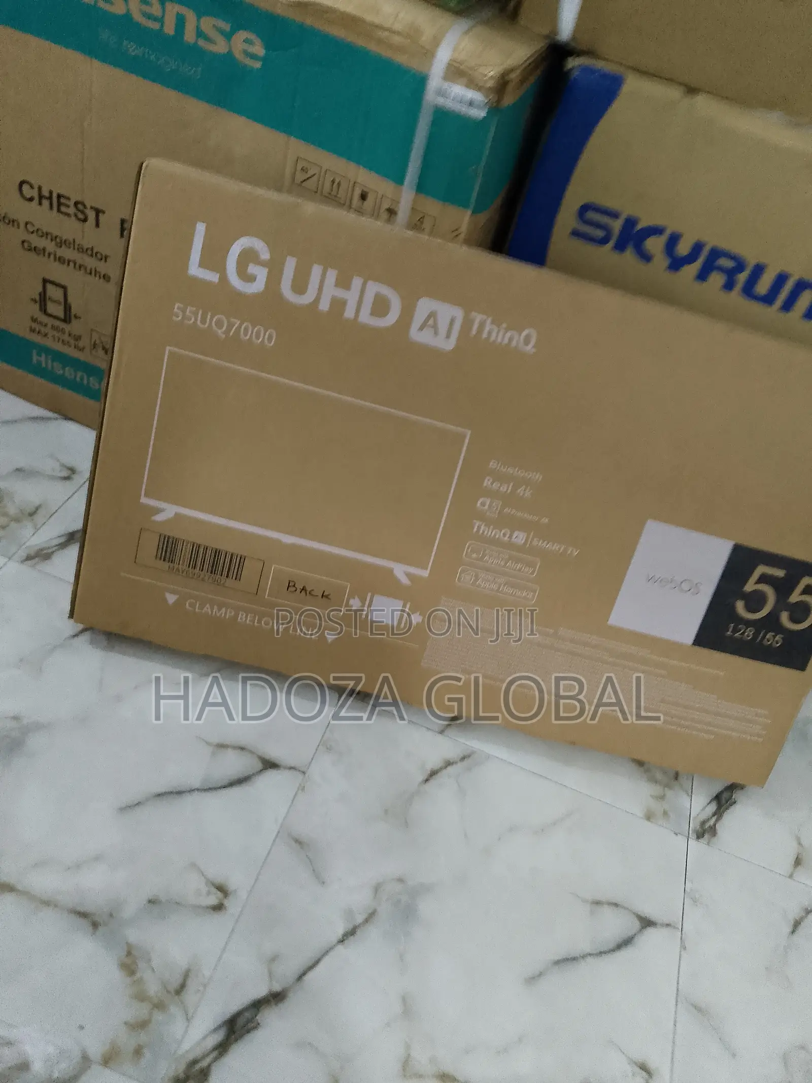 Lg Immersion Screen - 55" 4k With Thinq Tech - Smart Tv
